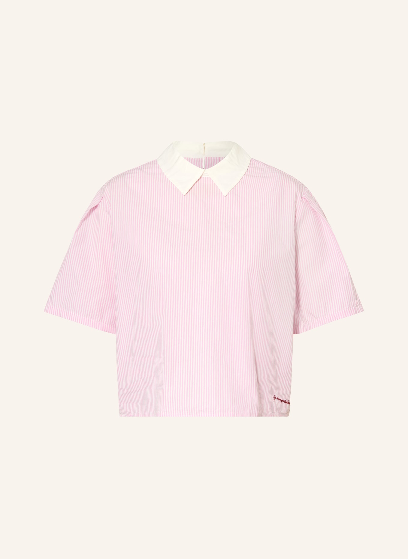 Marc O'Polo DENIM chemisier: ROSE / BLANC