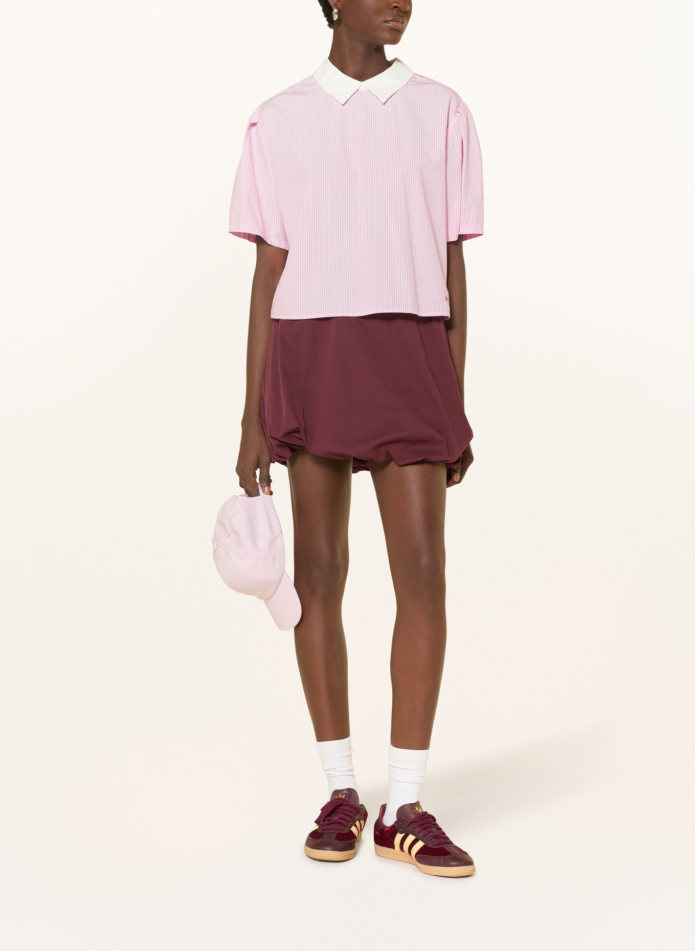 Marc O'Polo DENIM chemisier: ROSE / BLANC