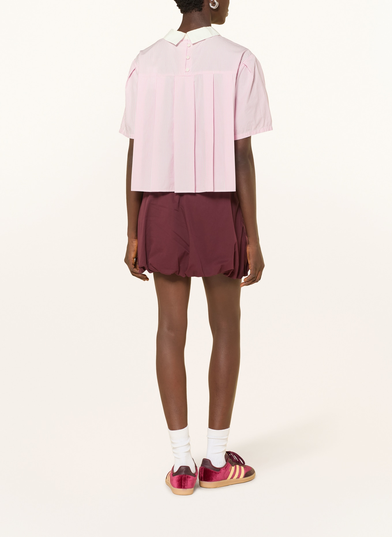 Marc O'Polo DENIM chemisier: ROSE / BLANC