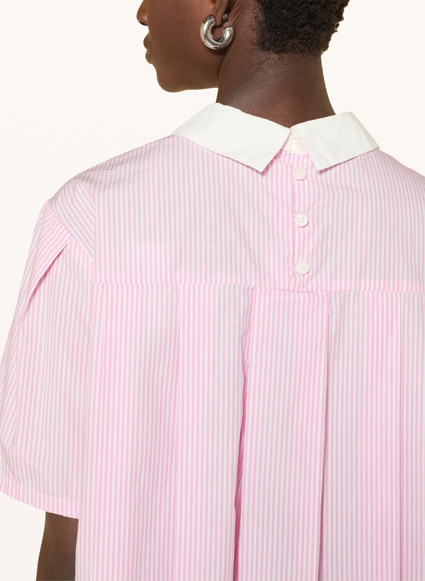 Marc O'Polo DENIM chemisier: ROSE / BLANC