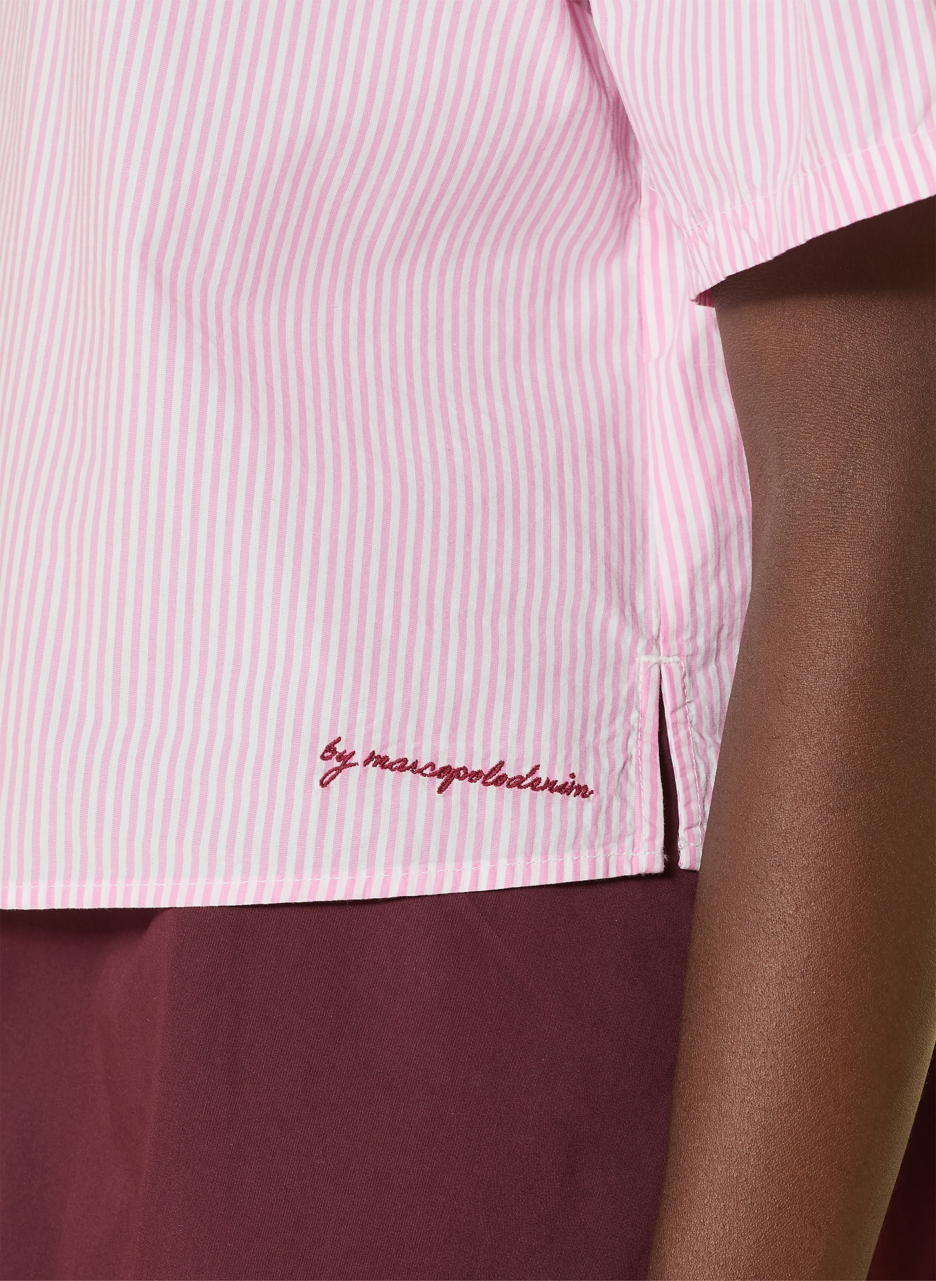 Marc O'Polo DENIM chemisier: ROSE / BLANC