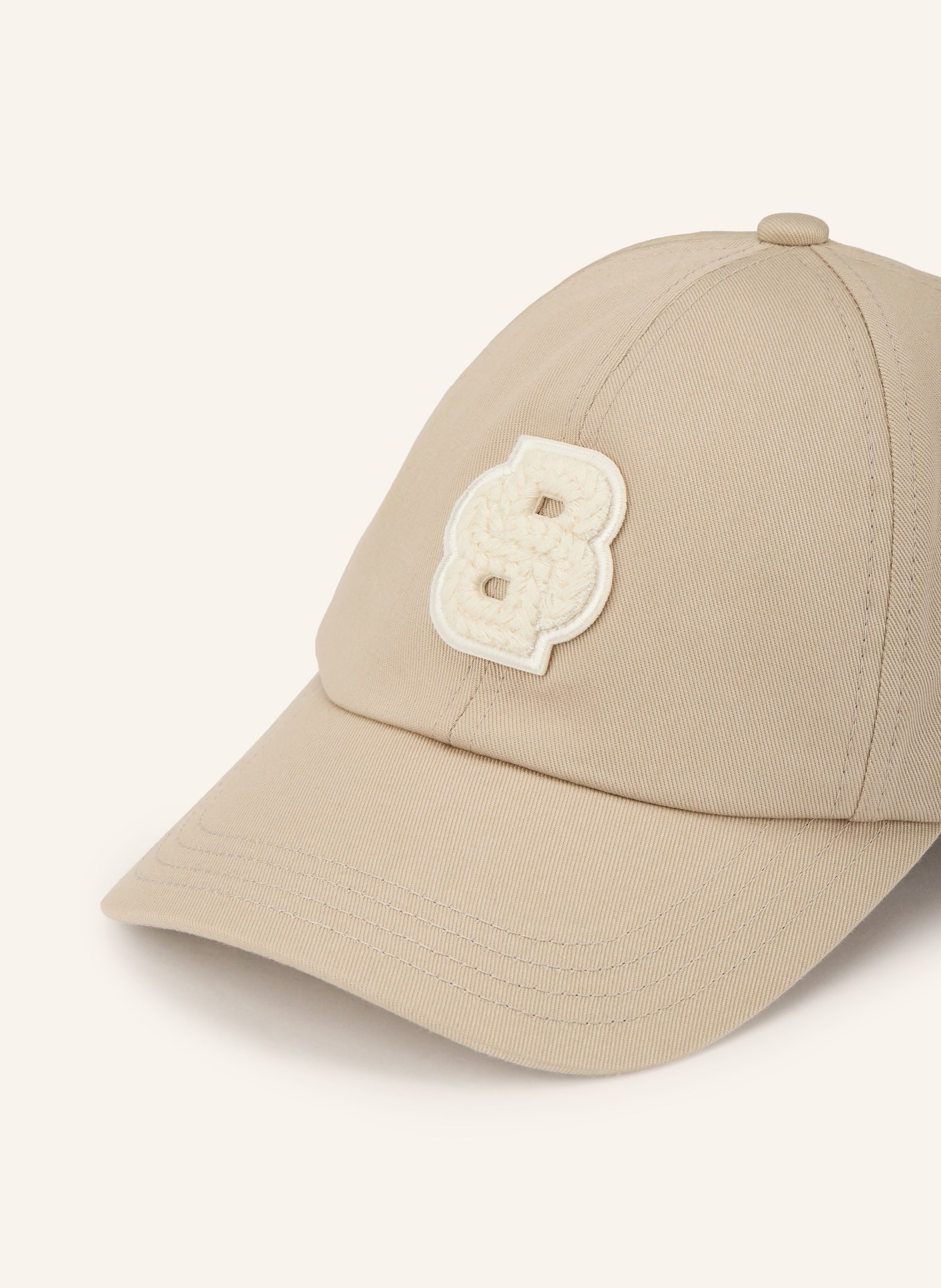 BOSS Cap ARI: BEIGE / HELLBRAUN