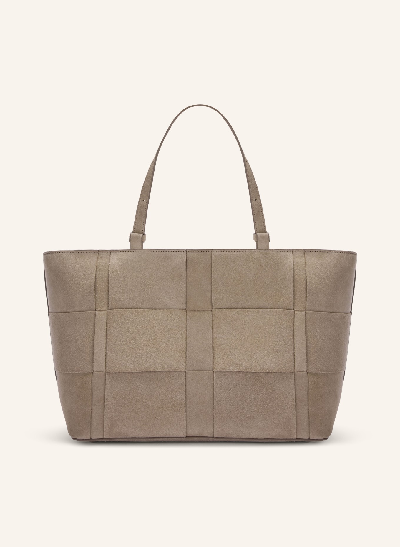 DEMELLIER Torba na zakupy: BEŻOWY / ZŁOTY