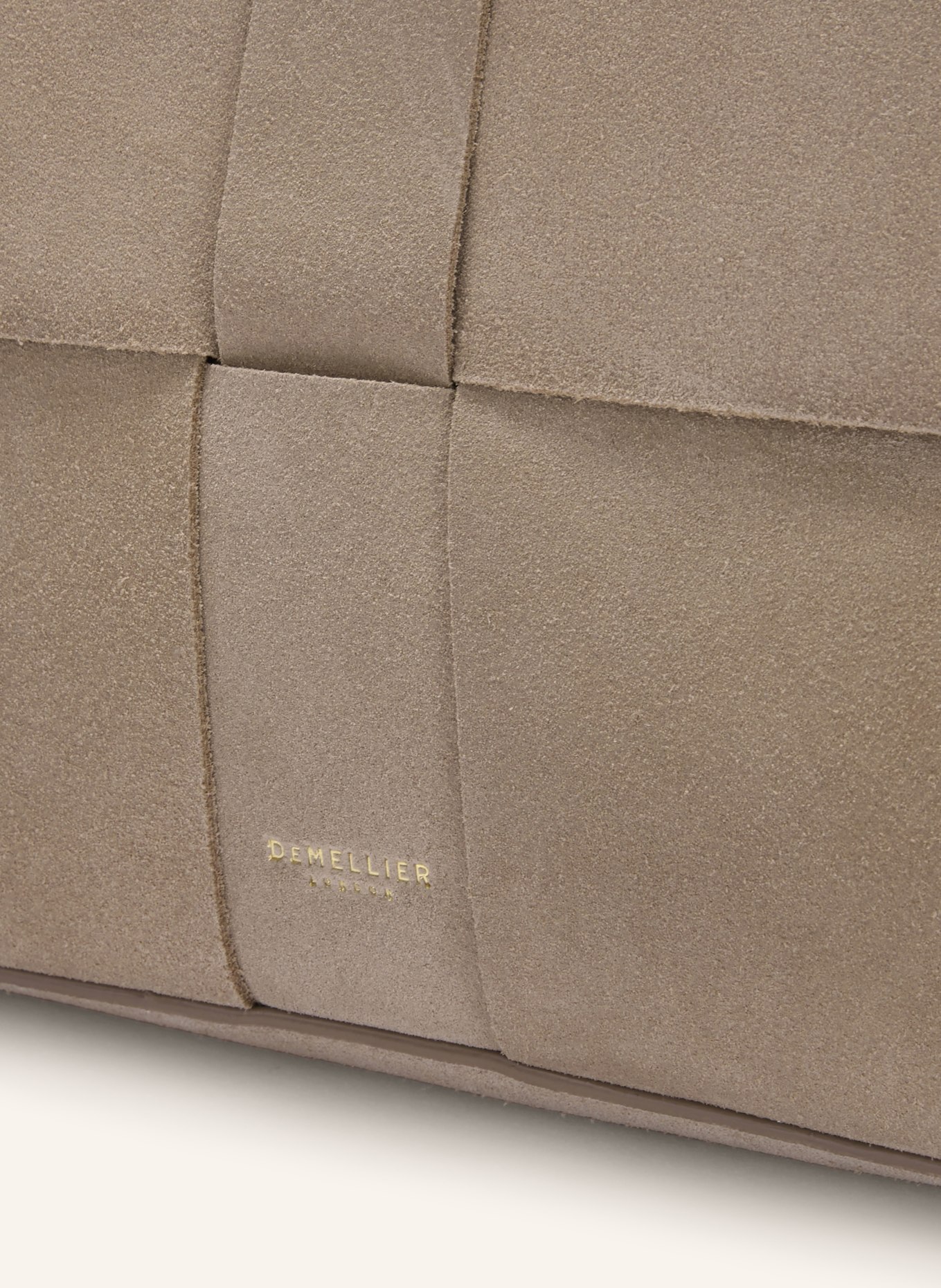 DEMELLIER Torba na zakupy: BEŻOWY / ZŁOTY