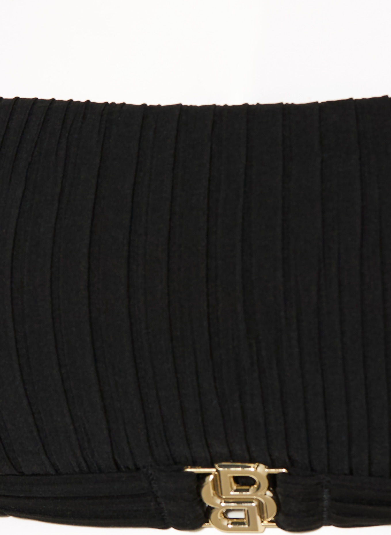 BOSS Haut de bikini bandeau DOUBLE B: NOIR