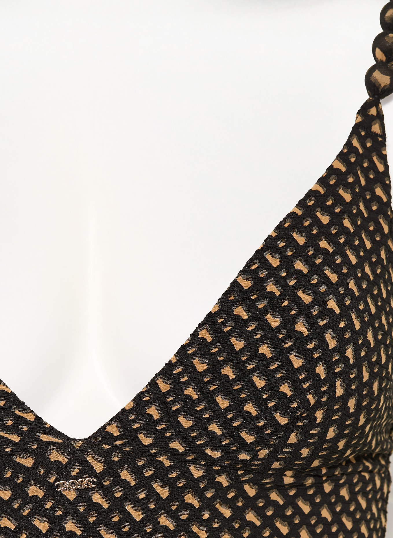 BOSS Maillot de bain BOSS PEARL: NOIR / CHAMEAU