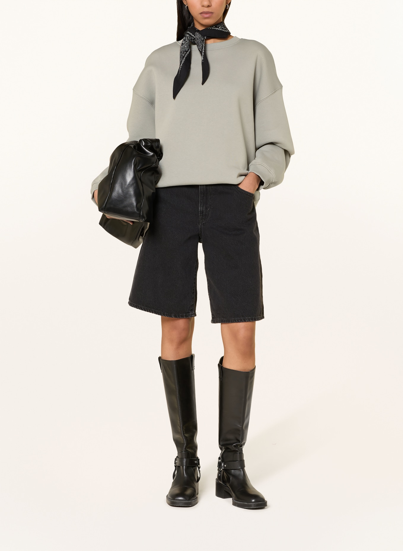 SOFIE SCHNOOR EMI sweatshirt: TAUPE