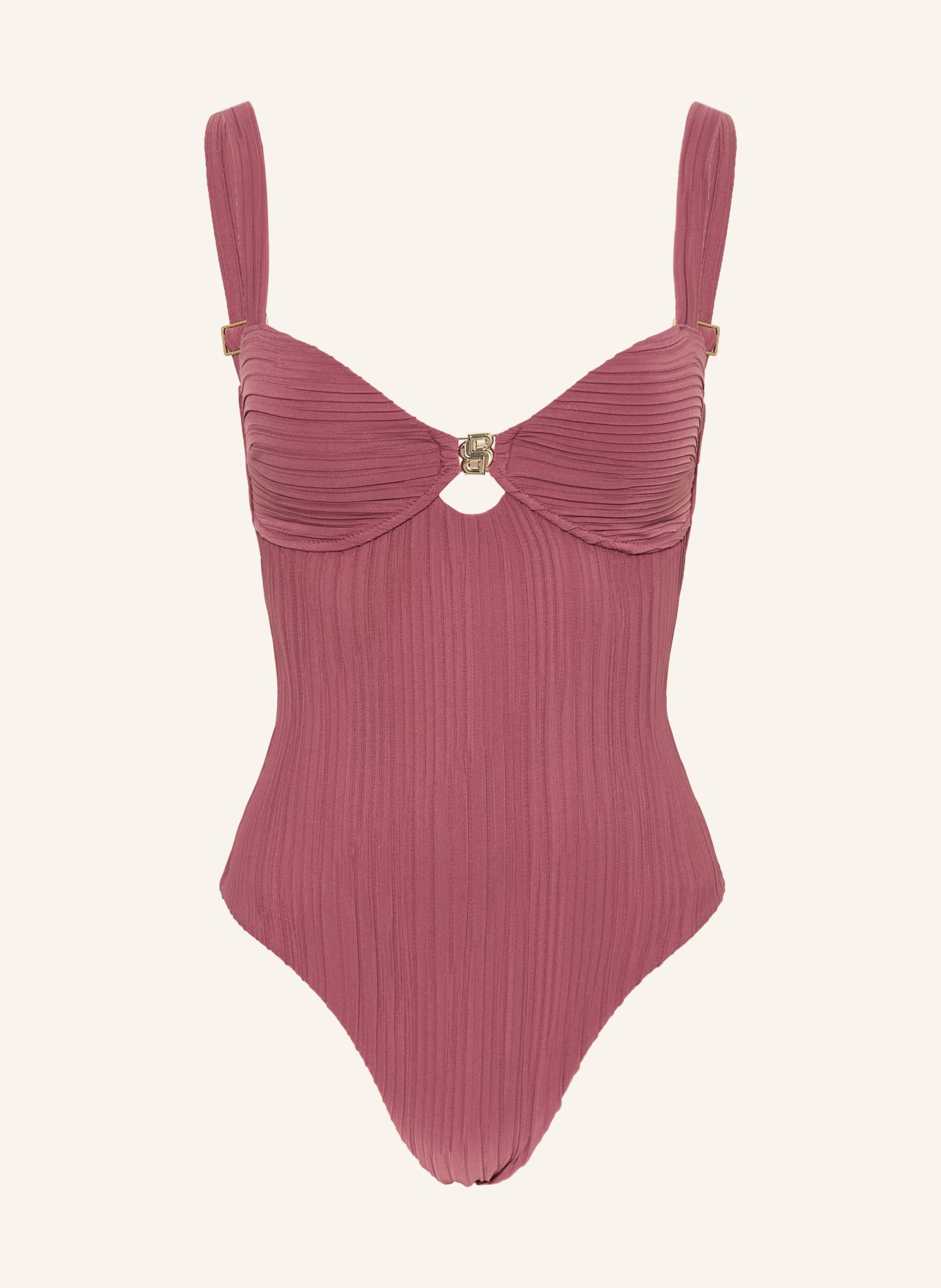 BOSS Maillot de bain DOUBLE B: ROUGE FONCÉ