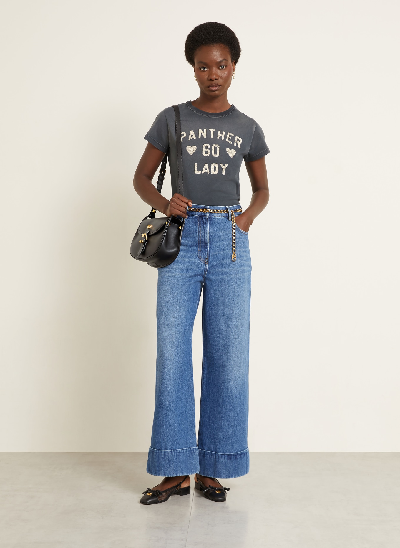 VALENTINO GARAVANI Umhängetasche FLANEUSE: SCHWARZ