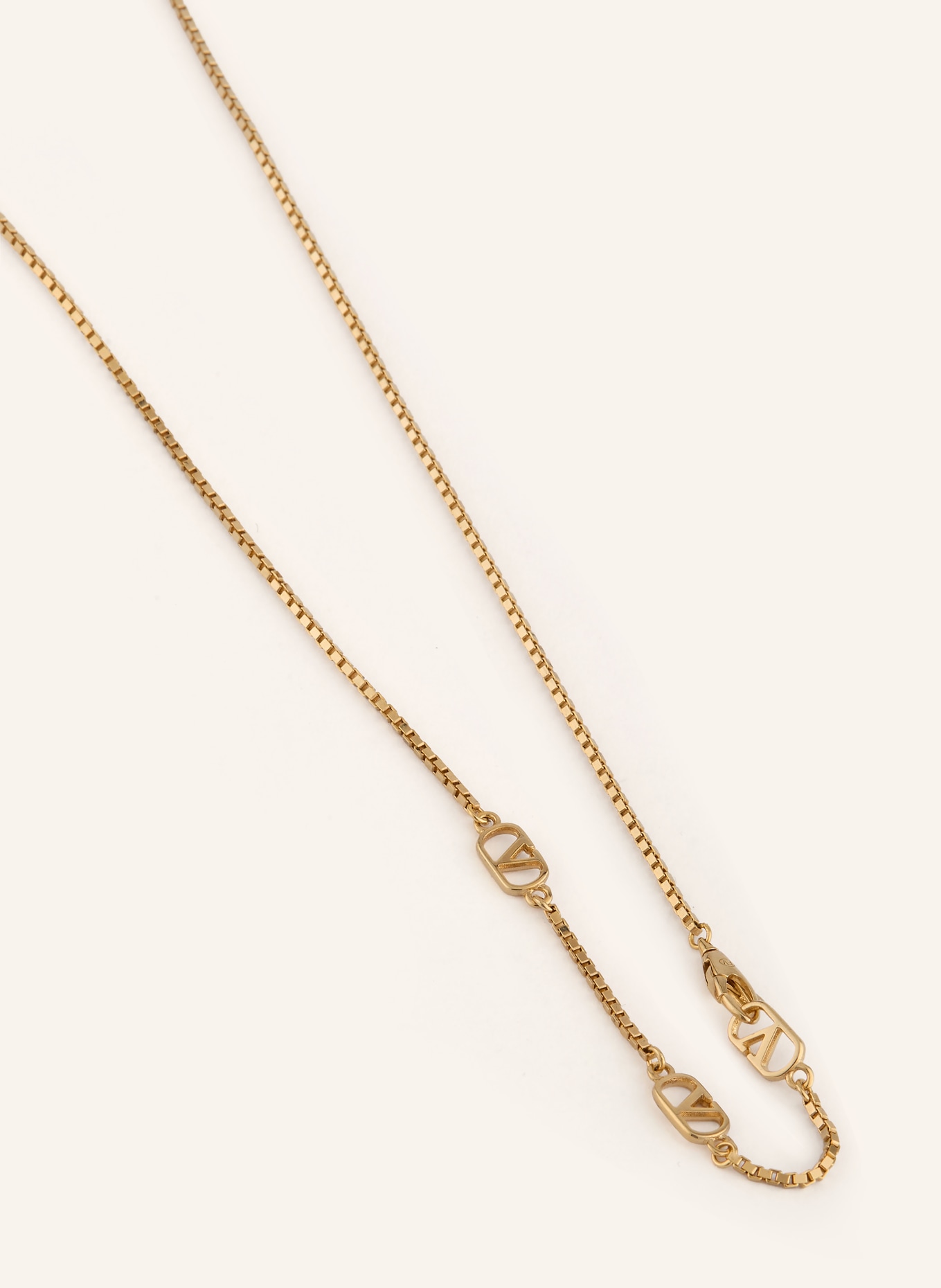 VALENTINO GARAVANI Collier COEUR ROYAL: OR / NOIR