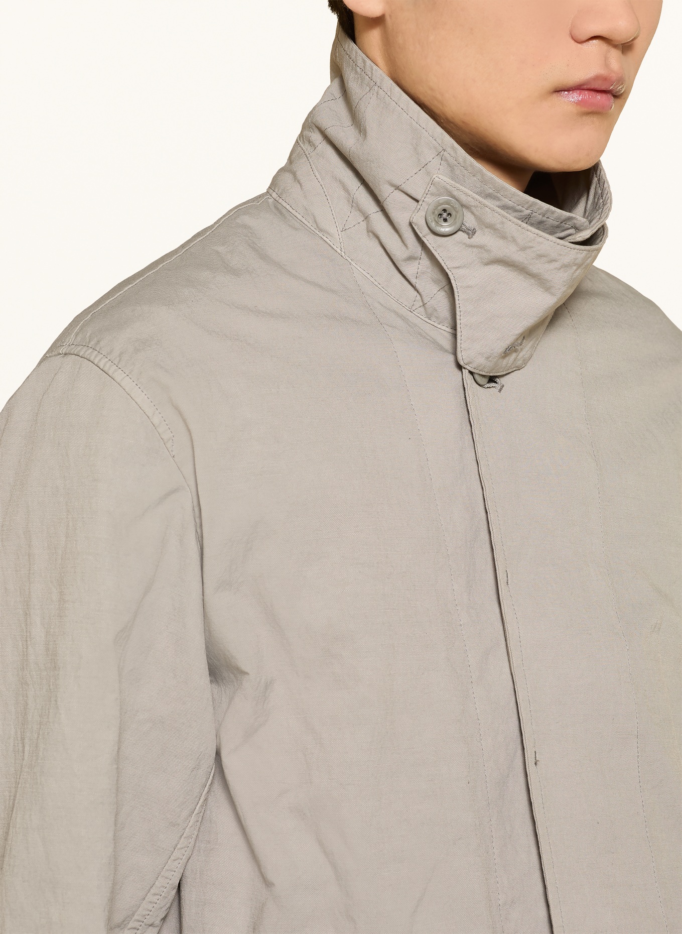 C.P. COMPANY płaszcz: JASNOCZARY