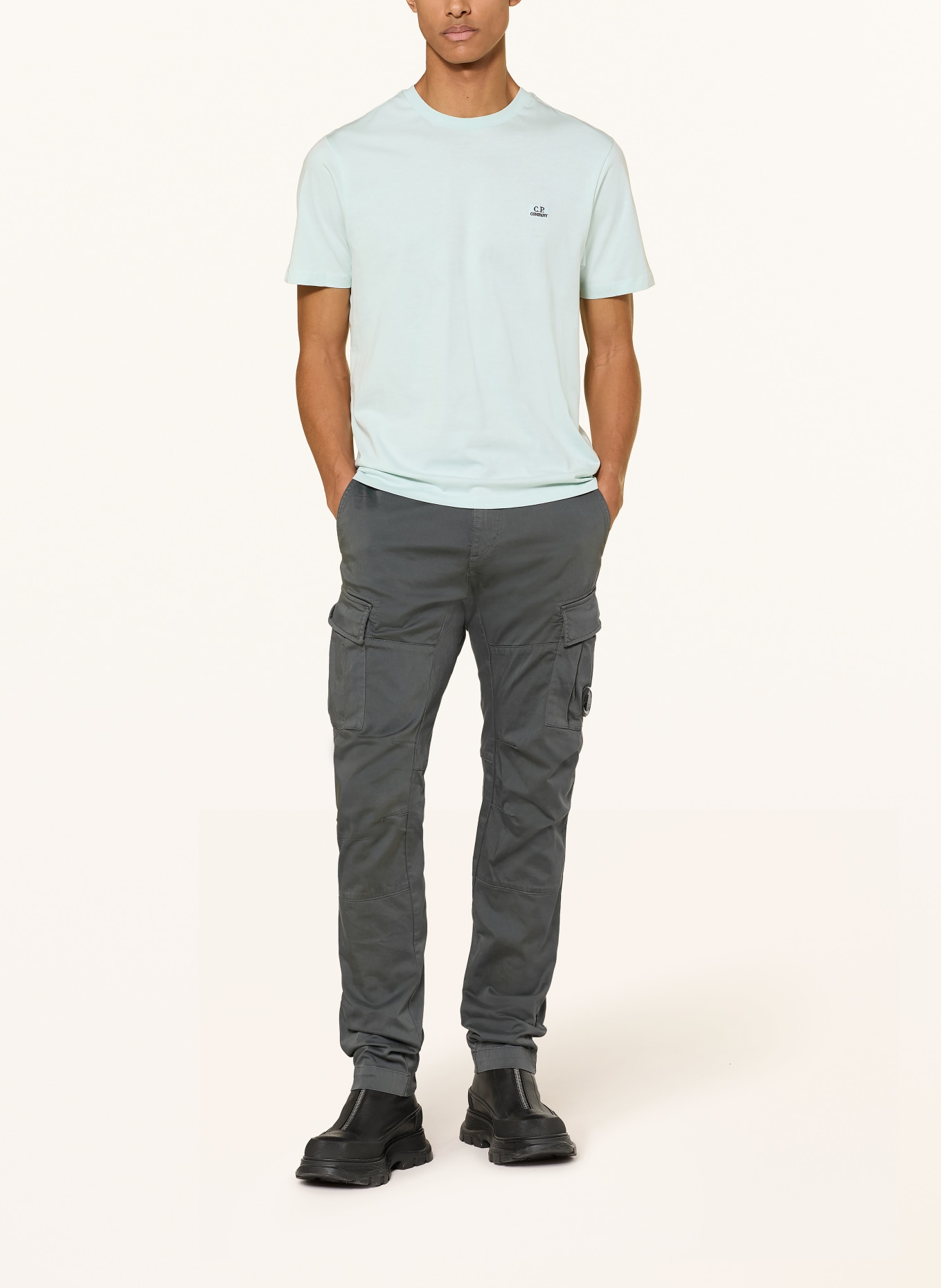 C.P. COMPANY T-Shirt: TÜRKIS