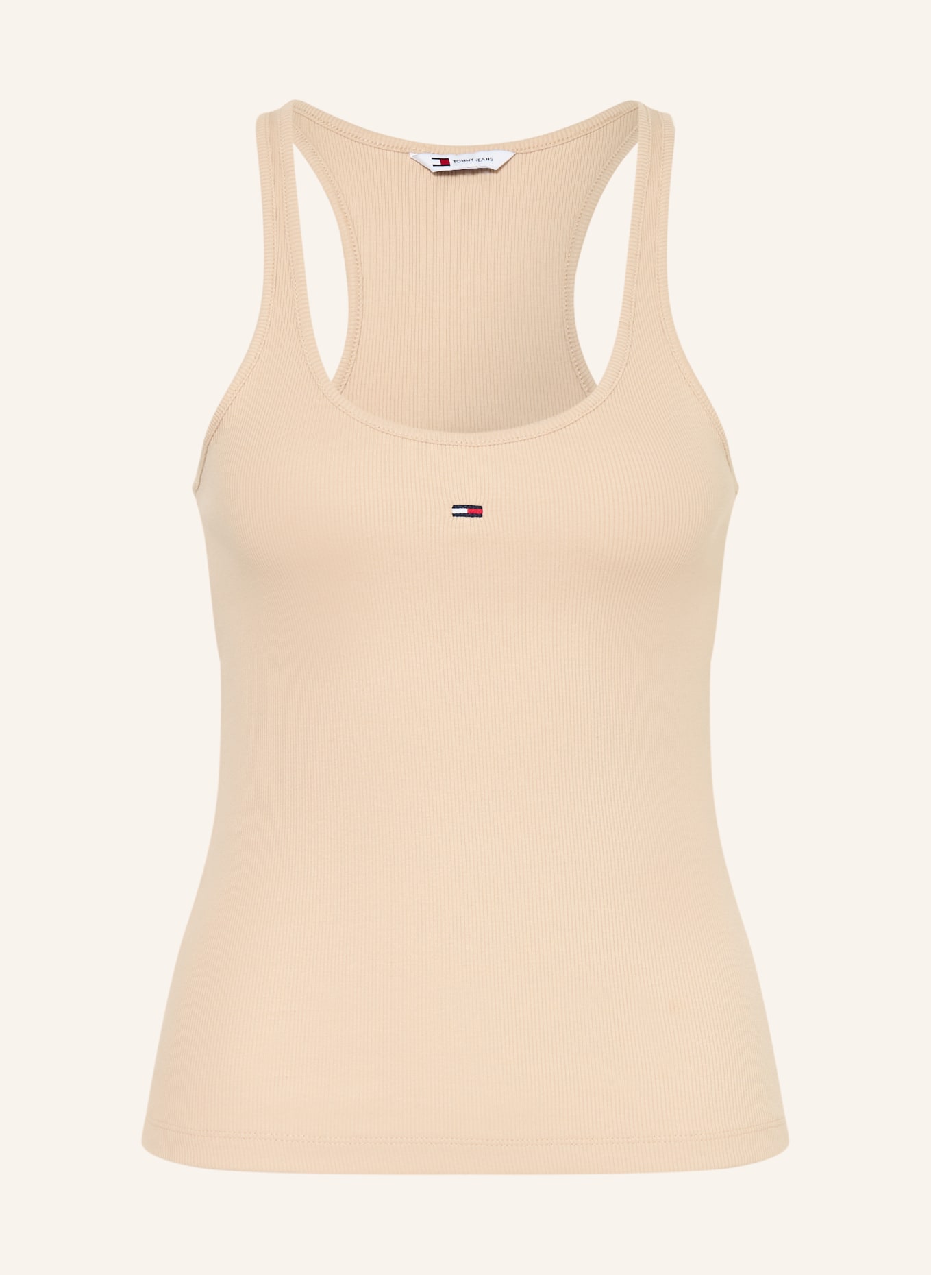 TOMMY JEANS Top: BEIGE