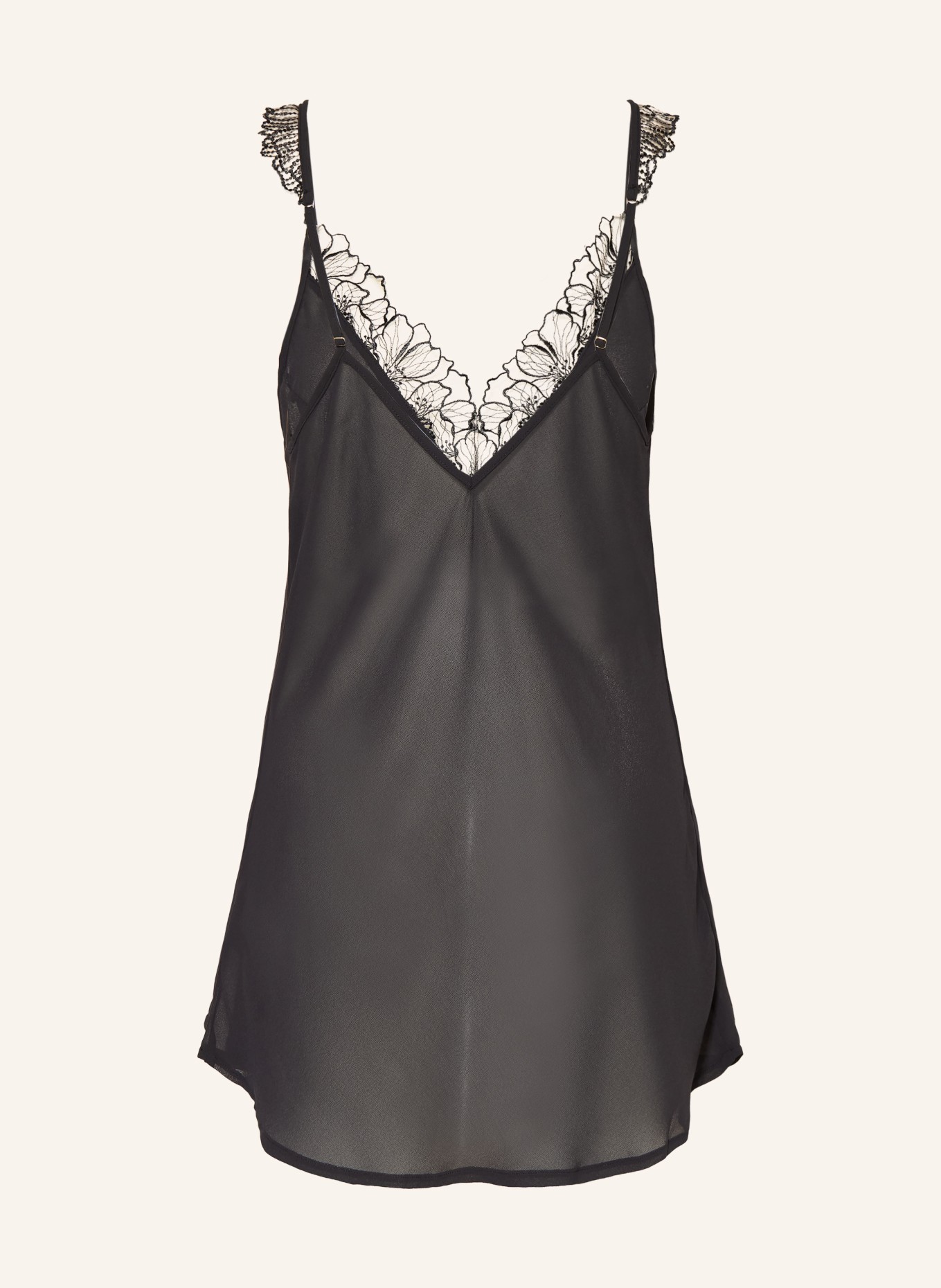 BLUEBELLA Négligé AMAROSA: NOIR
