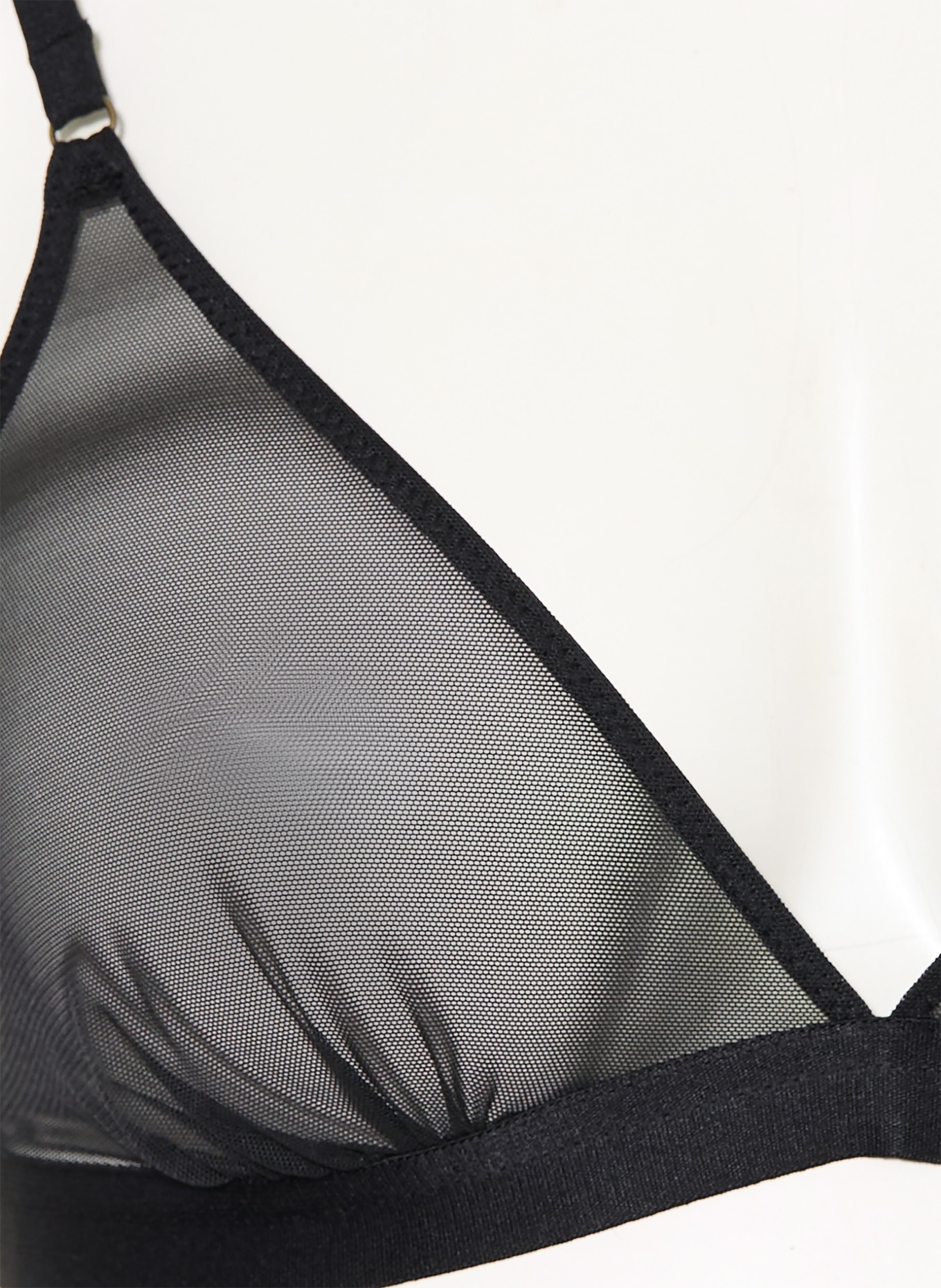 LOVE Stories Triangel-bh UMA: ZWART