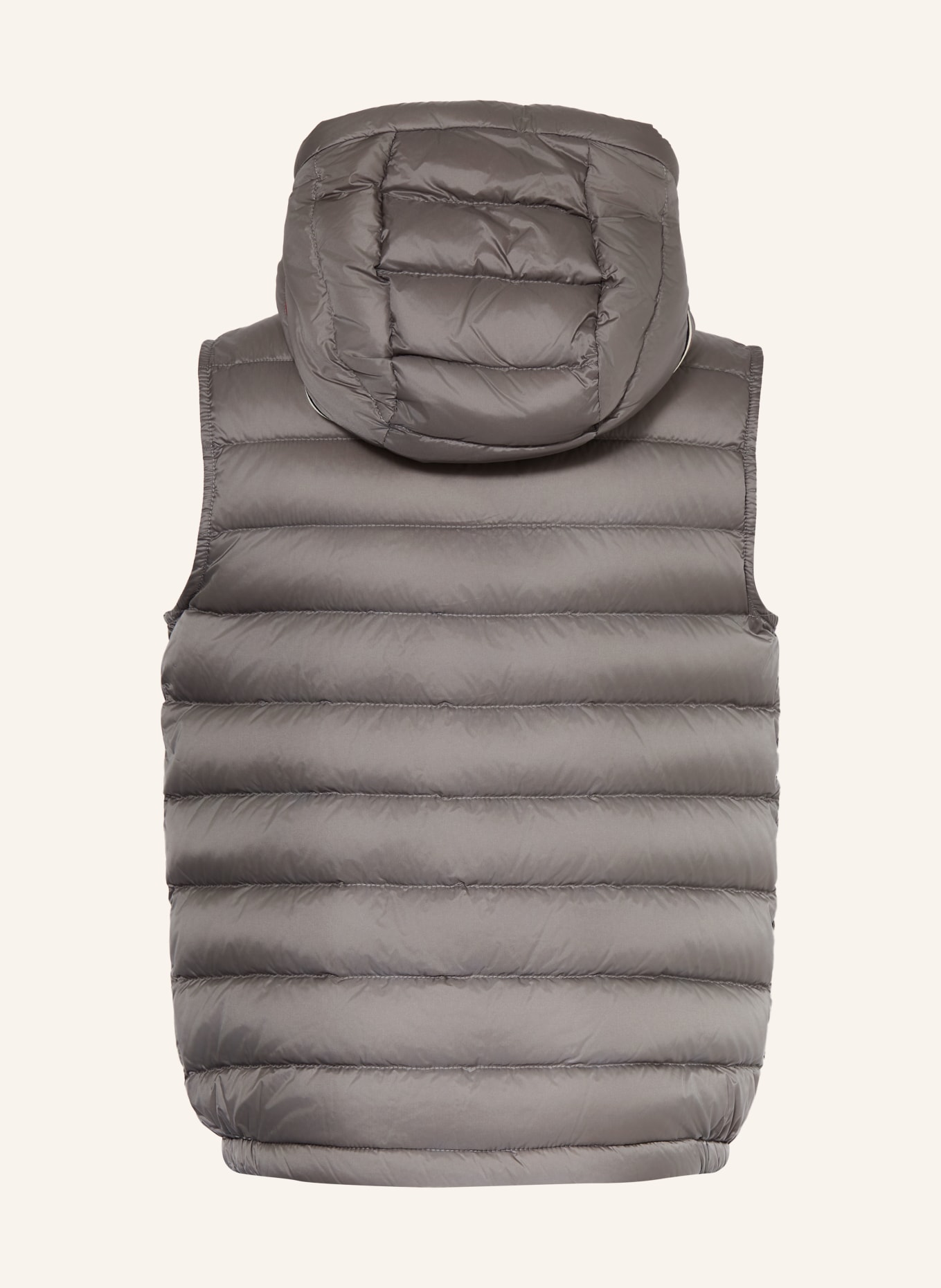 MONCLER enfant Daunenweste UZAY: GRAU / ROT / DUNKELBLAU