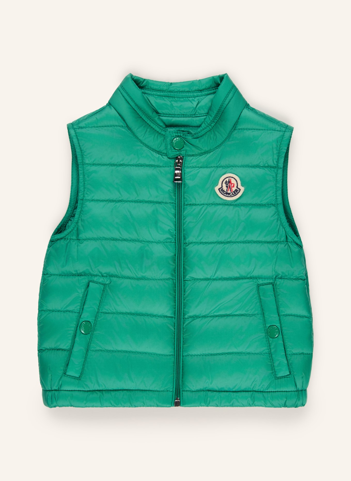 MONCLER enfant Kamizelka puchowa NEW AMAURY: ZIELONY