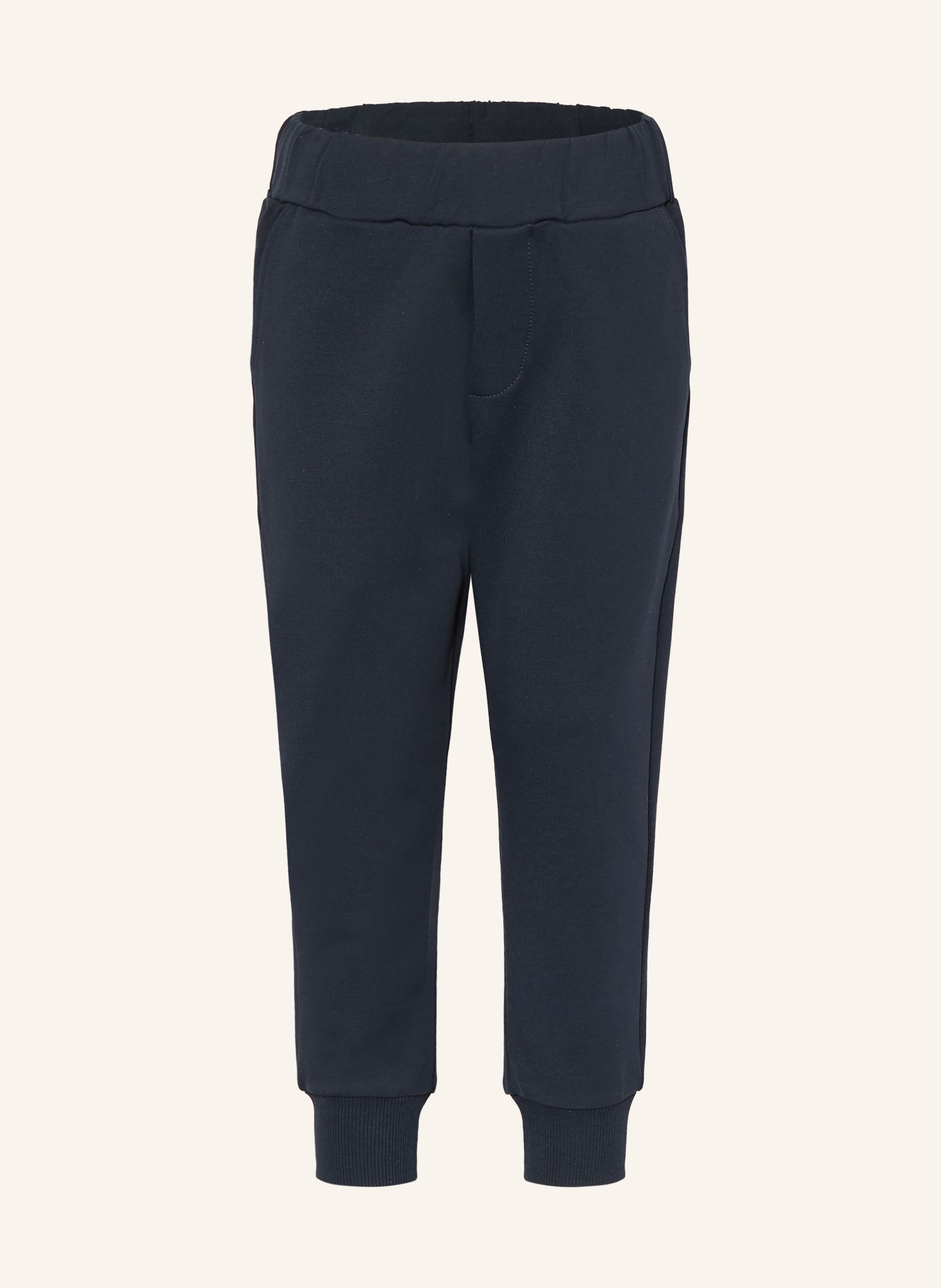 MONCLER enfant Ensemble : sweat-shirt et pantalon de survêtement: BLEU FONCÉ / ROUGE / BLANC