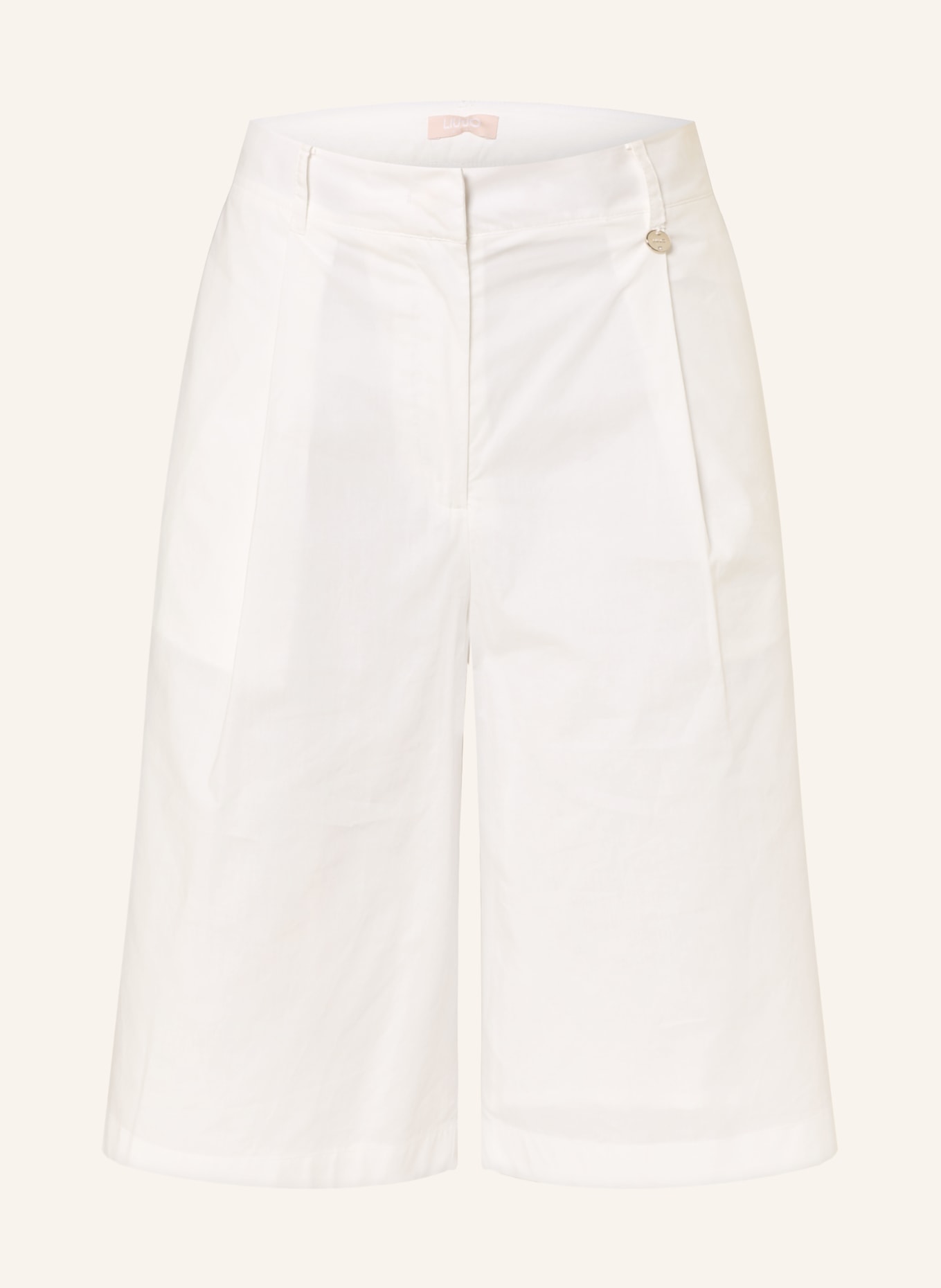 LIU JO bermudy: BIAŁY