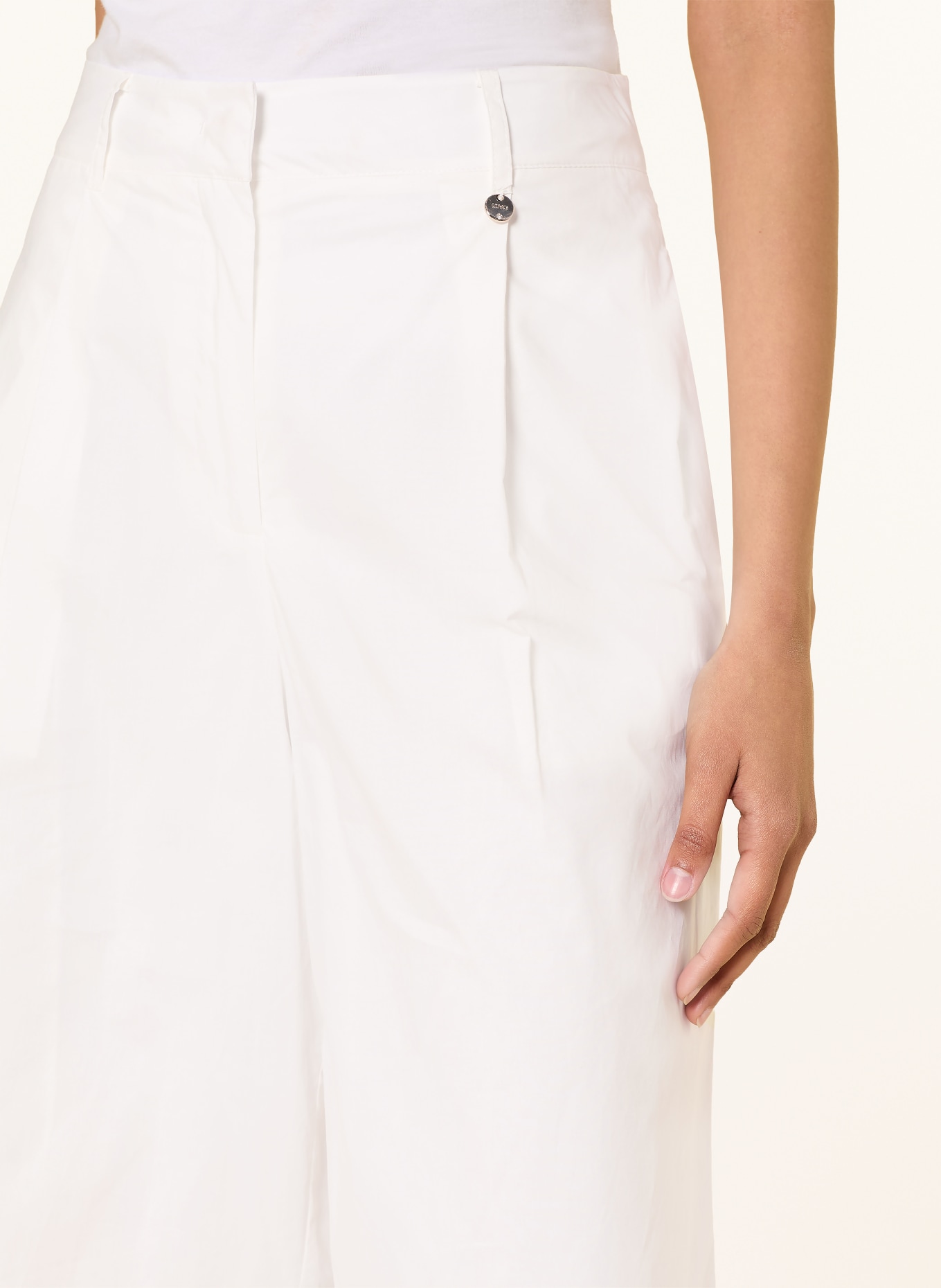 LIU JO bermudy: BIAŁY