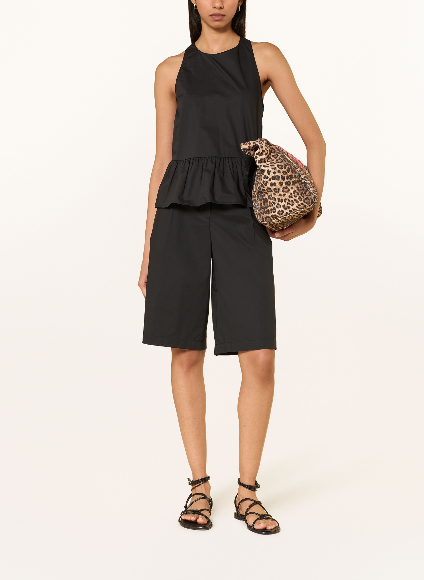 LIU JO bermuda's: ZWART