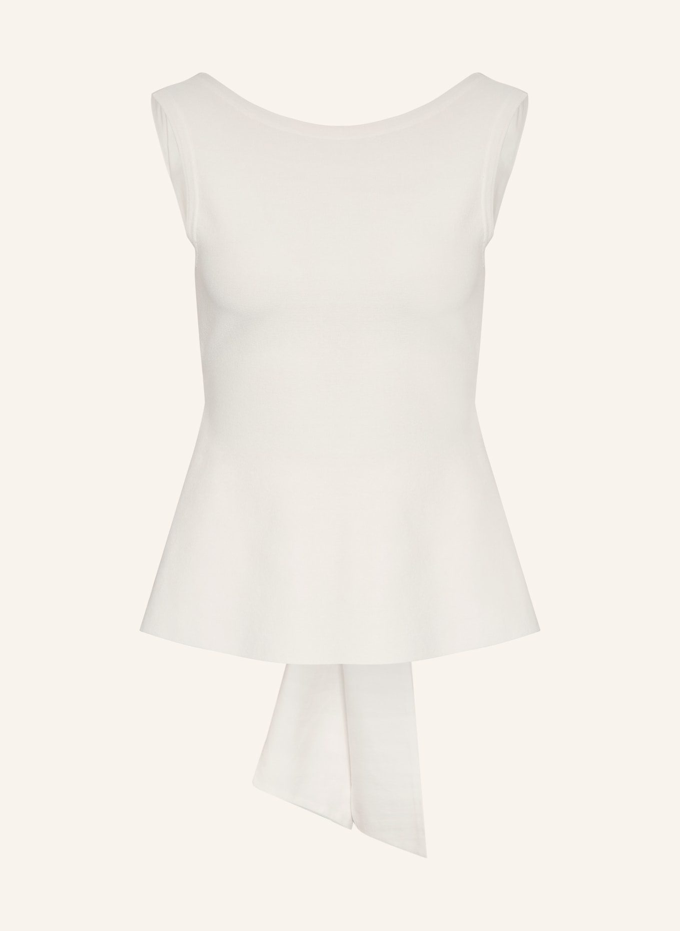 LIU JO Top qua materiaalcombinatie: ECRU