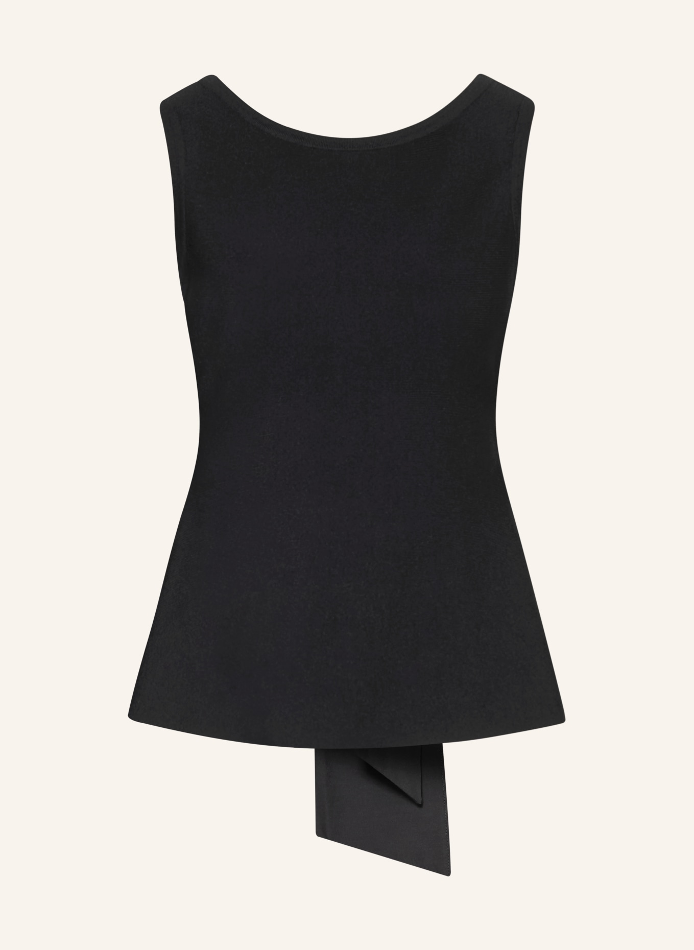 LIU JO Top qua materiaalcombinatie: ZWART