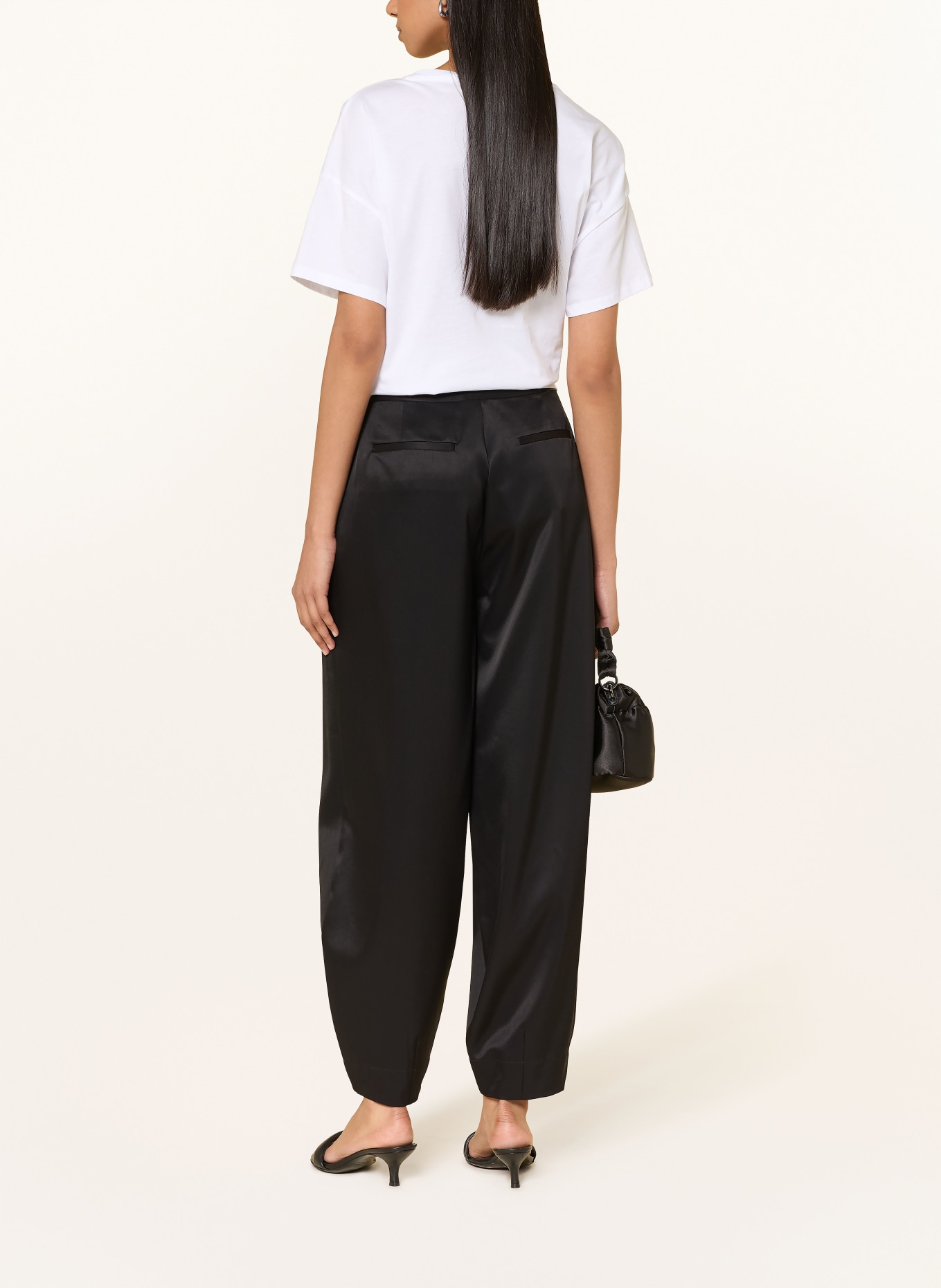 LIU JO T-Shirt mit Schmucksteinen: WEISS / ROT / GRÜN