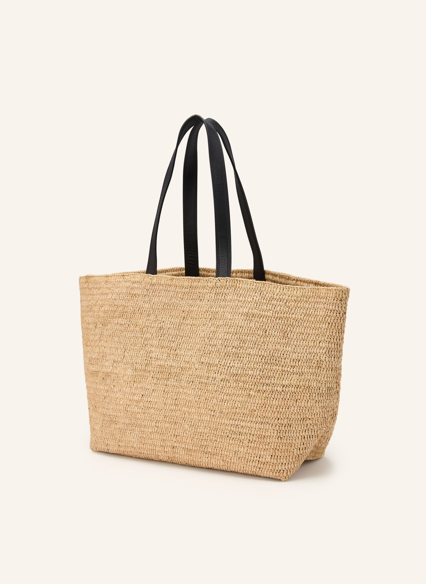 AMI PARIS shopper: BEIGE / BLACK