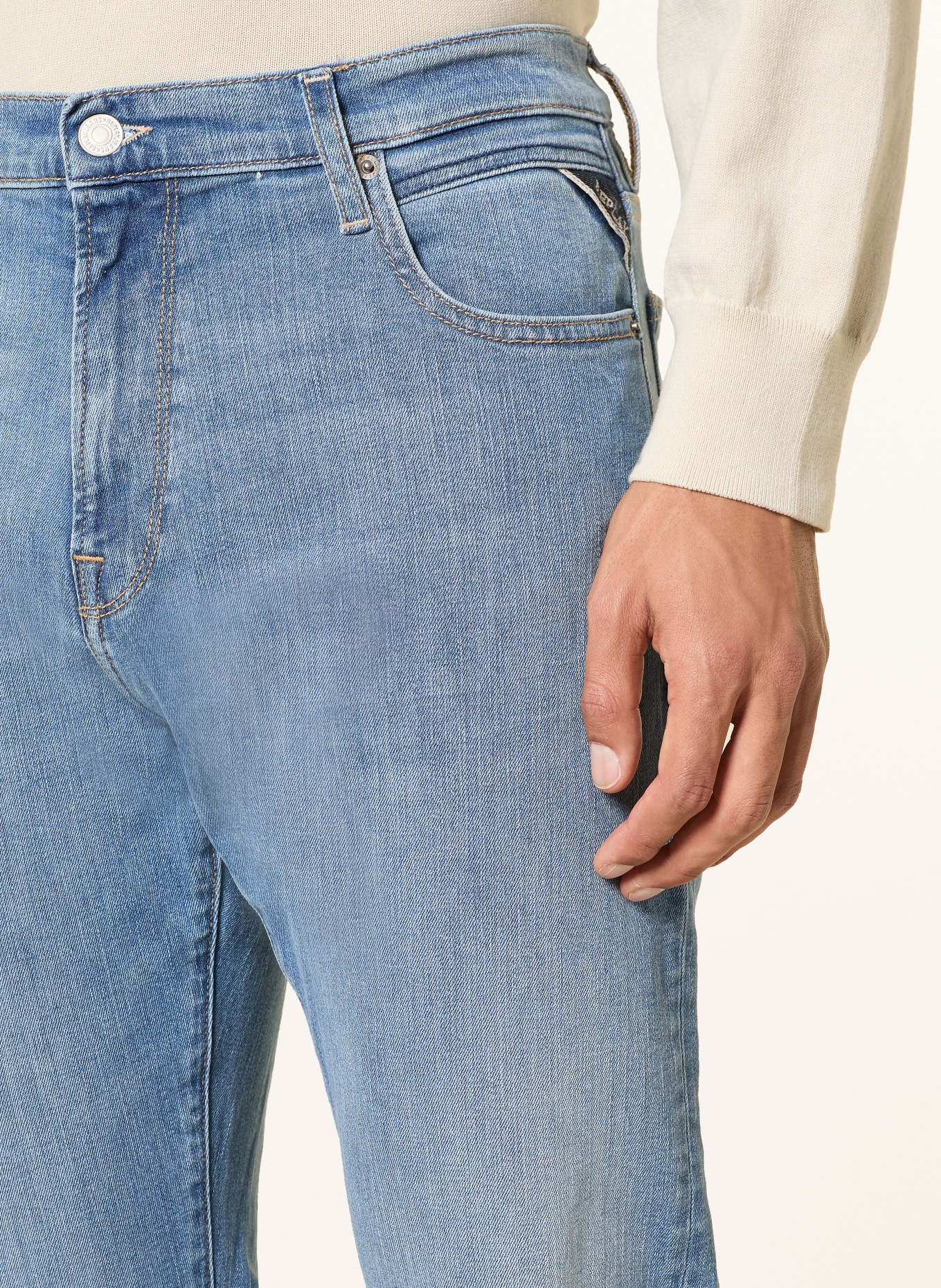 REPLAY Jeans AIDEEN Straight Fit: 009 MEDIUM BLUE