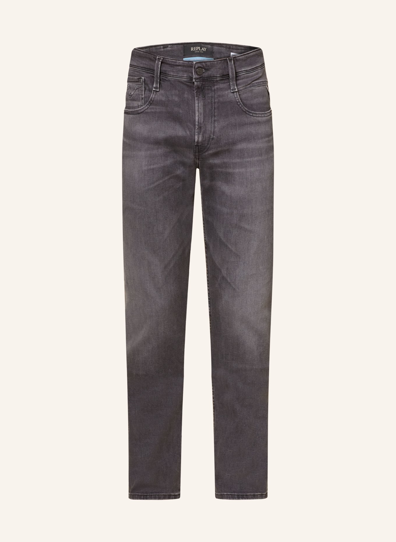 REPLAY Dżinsy Slim Fit: 097 DARK GREY