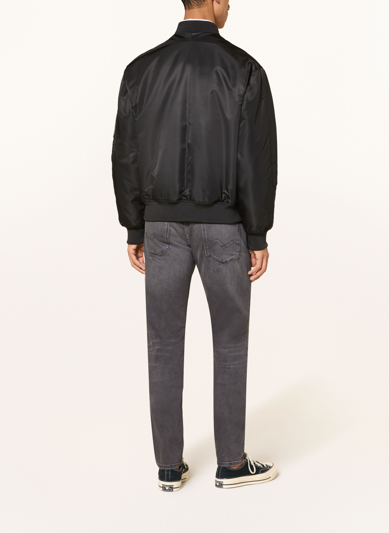 REPLAY Dżinsy Slim Fit: 097 DARK GREY