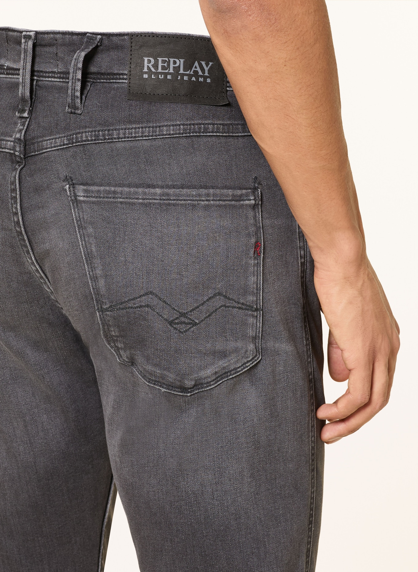 REPLAY Dżinsy Slim Fit: 097 DARK GREY
