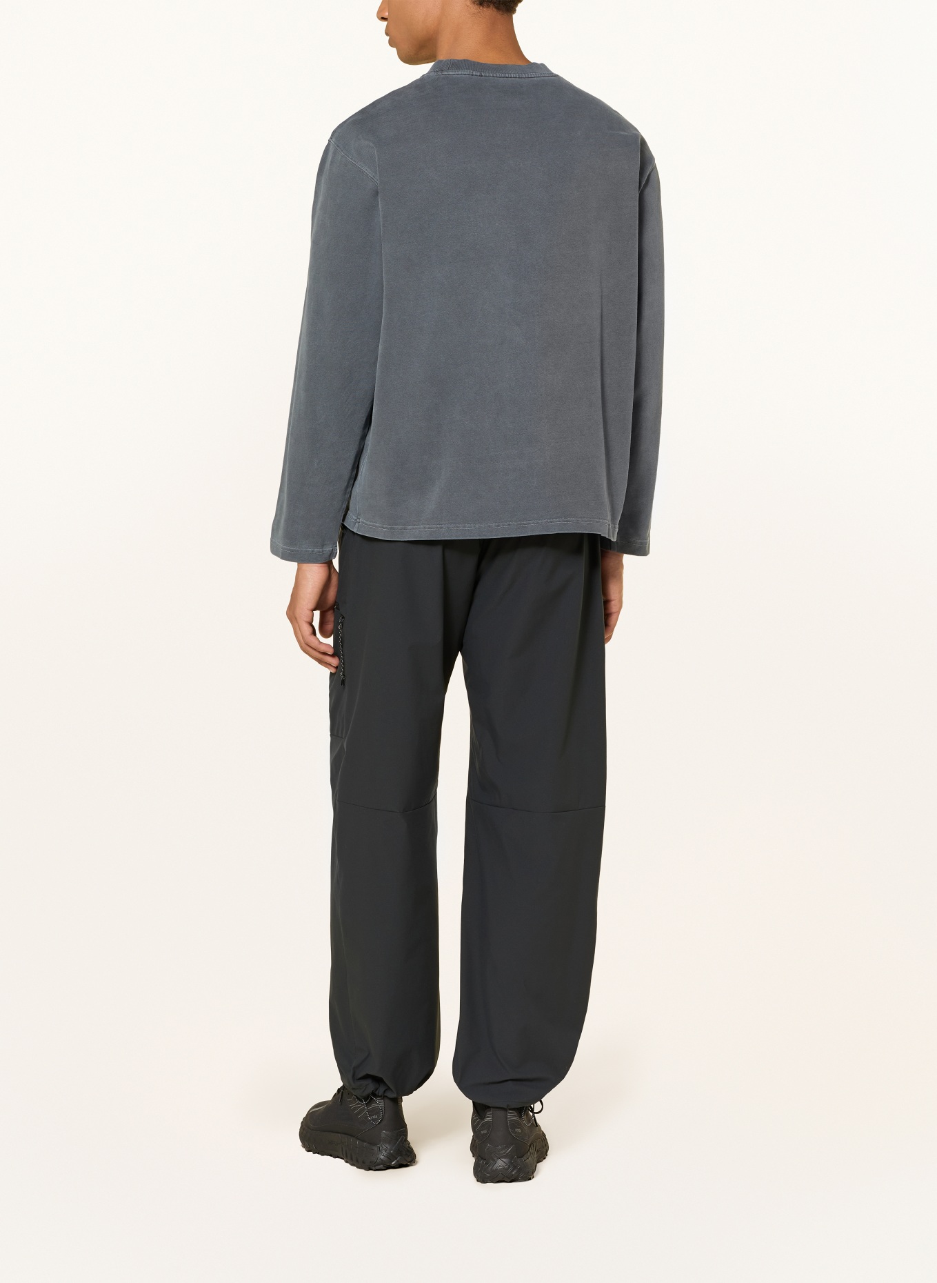 66°NORTH Sweatshirt LOGN: DONKERGRIJS