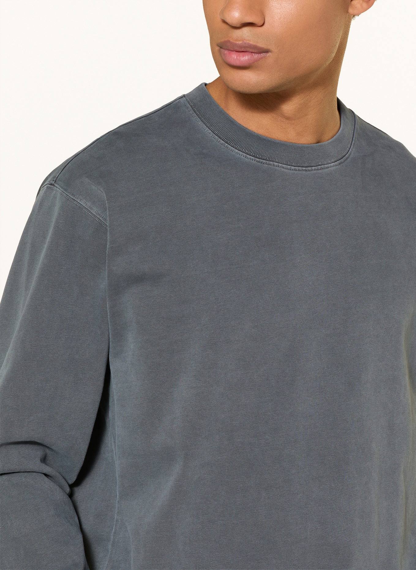 66°NORTH Sweatshirt LOGN: DONKERGRIJS