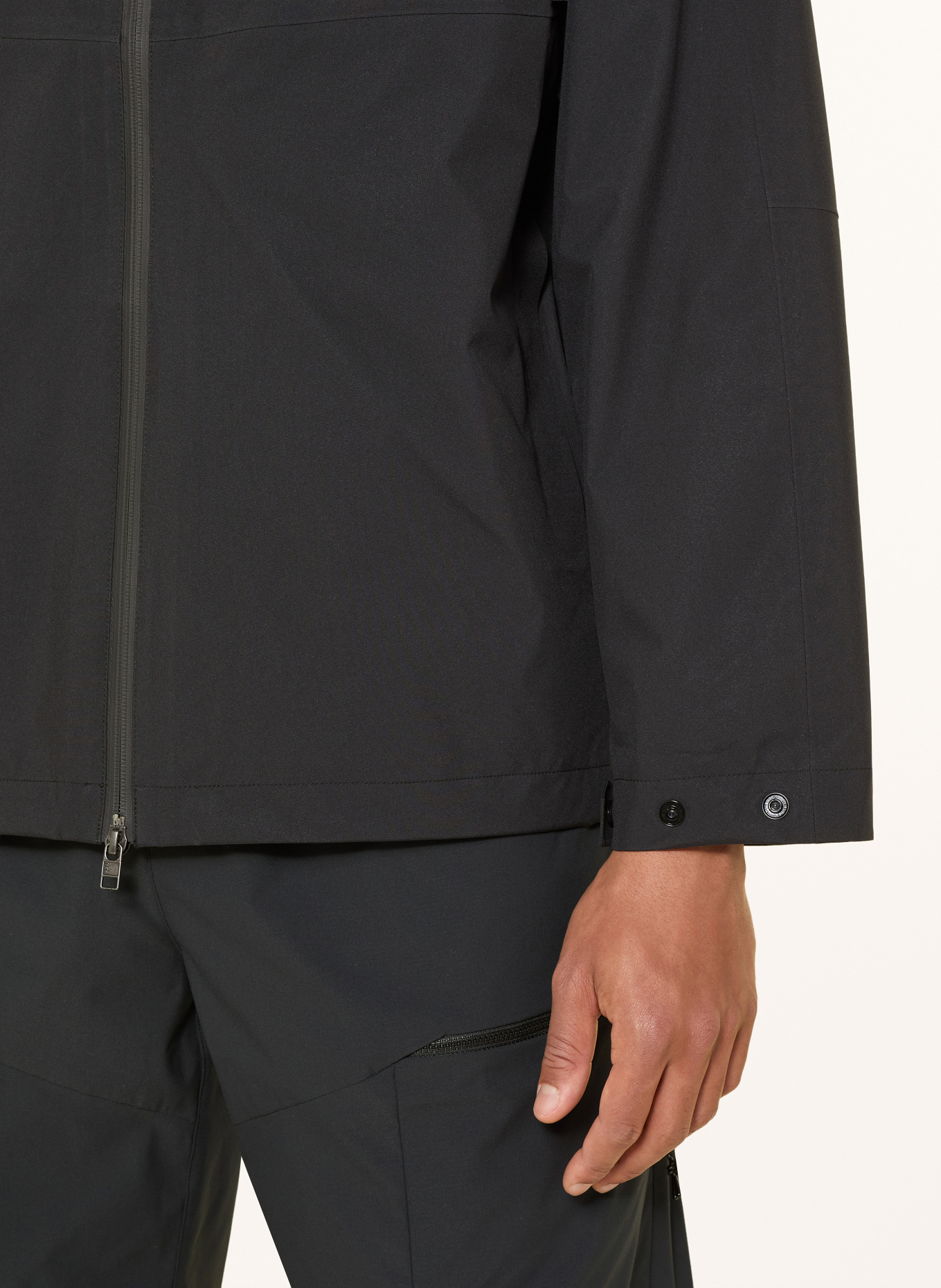 66°NORTH Regenjas ADALVIK: ZWART