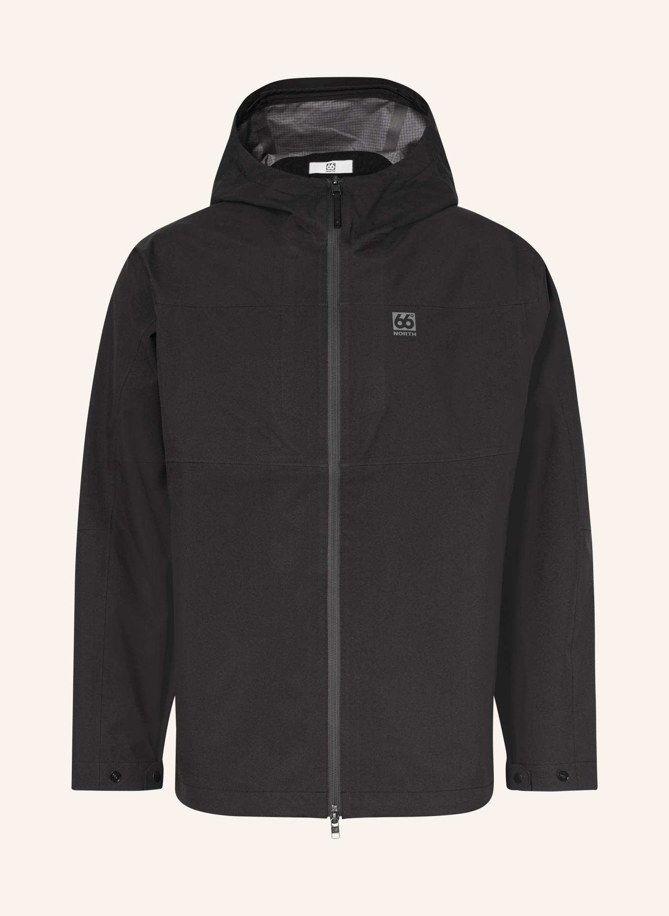 66°NORTH Windjack KJALARNES: ZWART