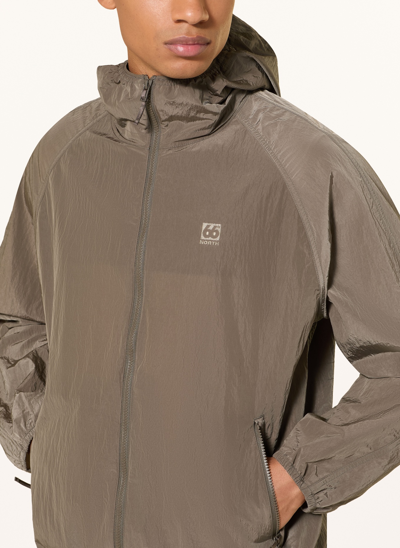 66°NORTH Windjack KJALARNES: TAUPE