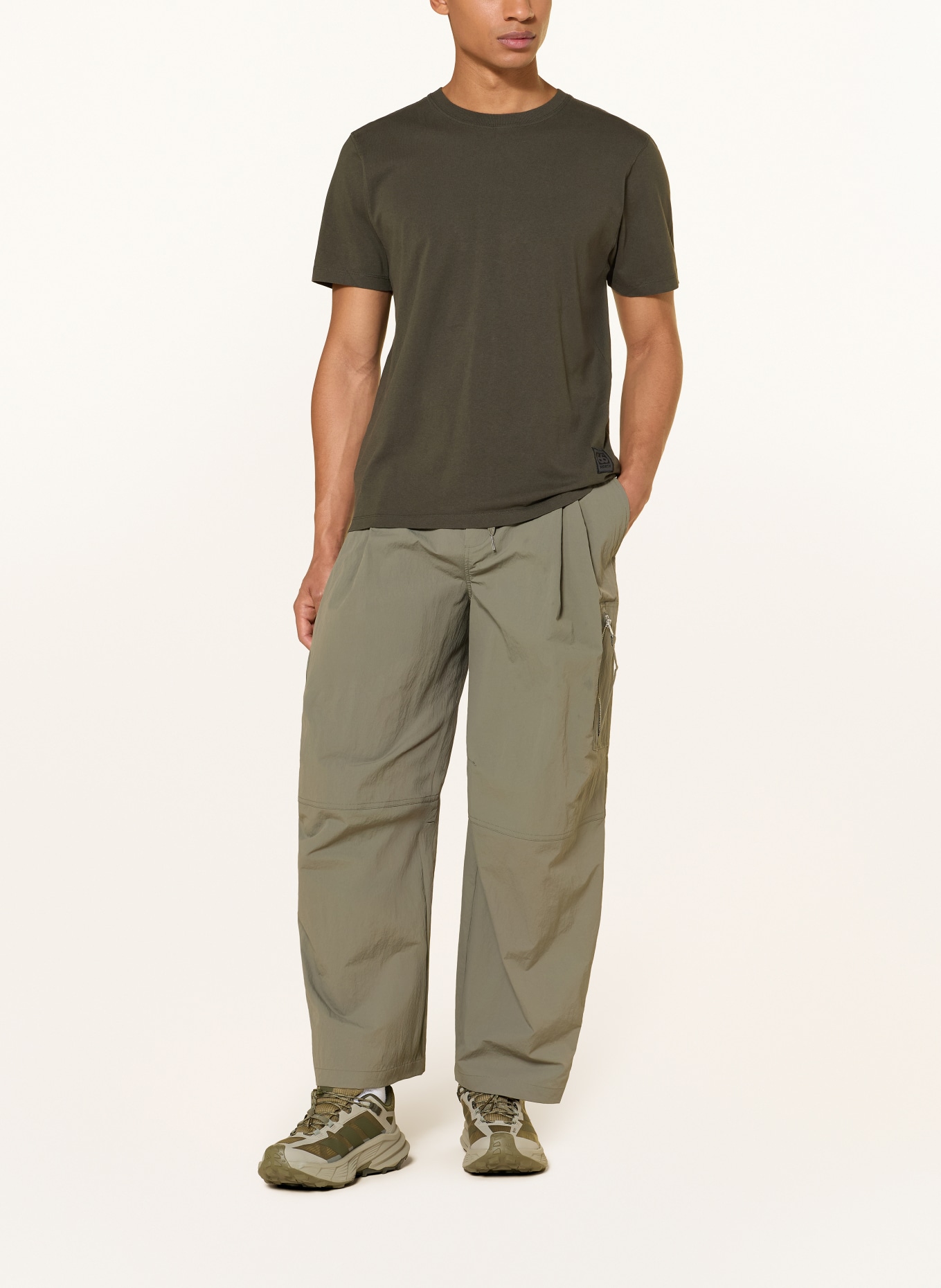 66°NORTH T-shirt NORDURGATA: DONKERGROEN