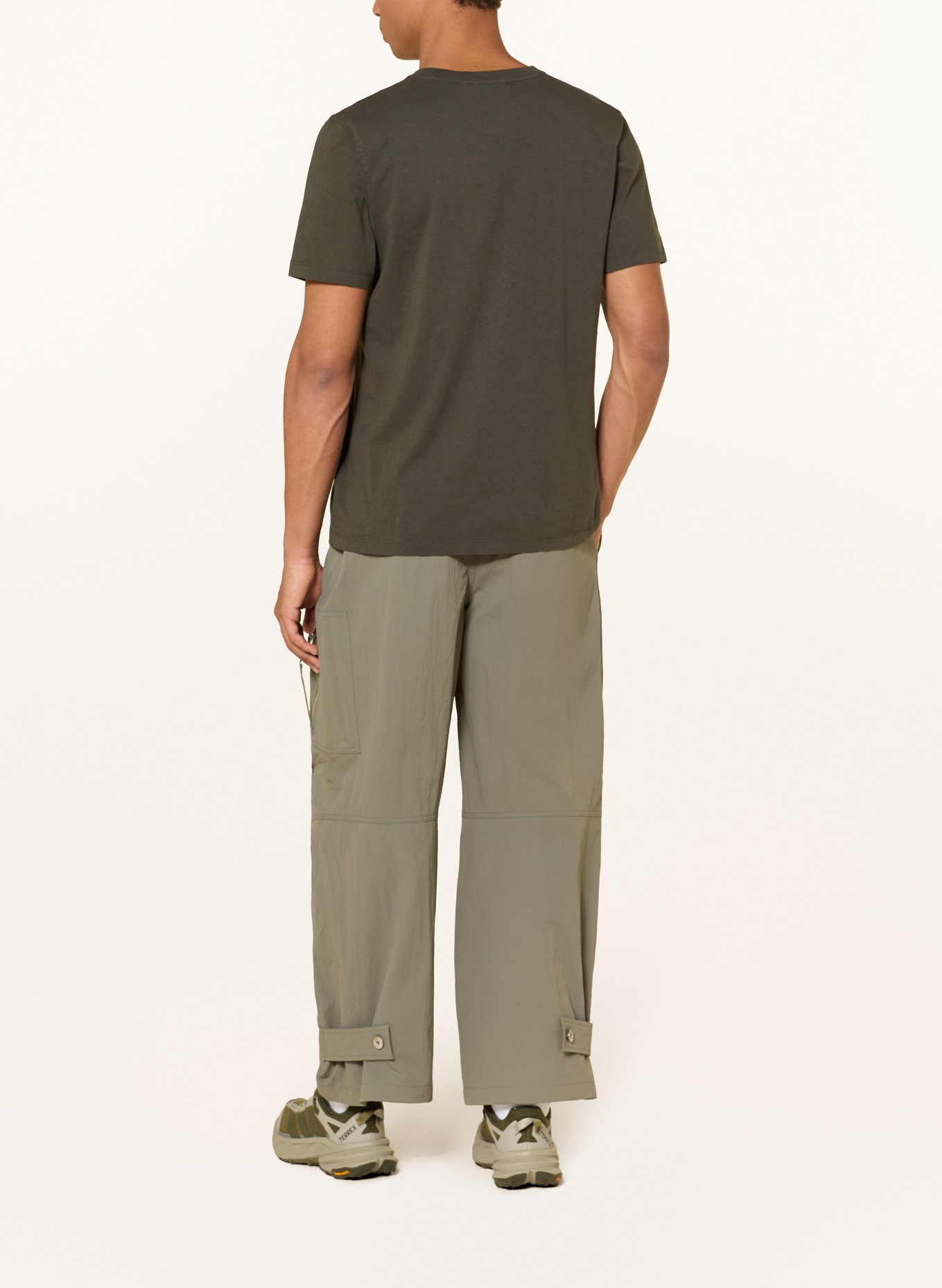 66°NORTH T-shirt NORDURGATA: DONKERGROEN