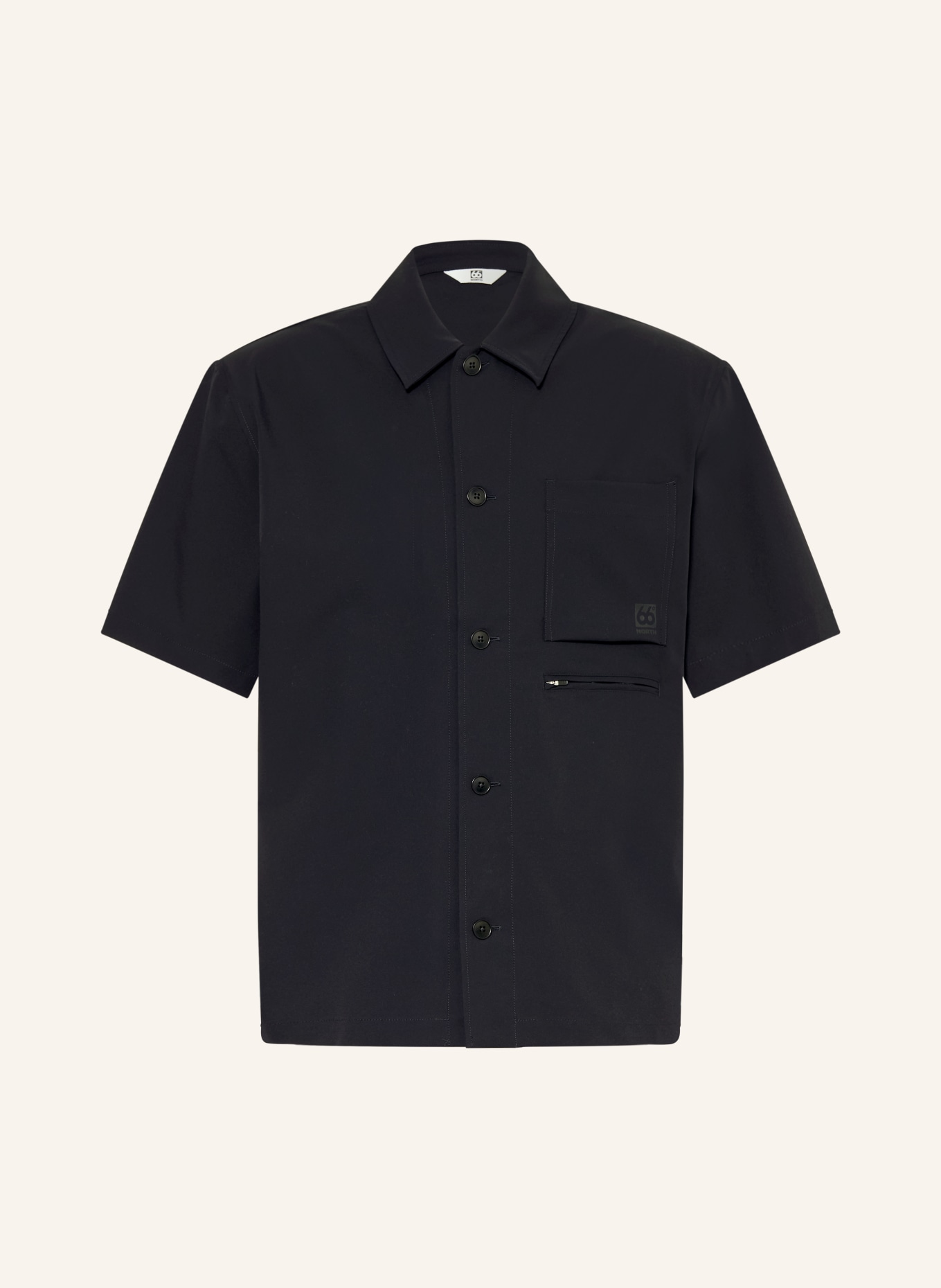 66°NORTH Outdoor-overhemd NES: ZWART