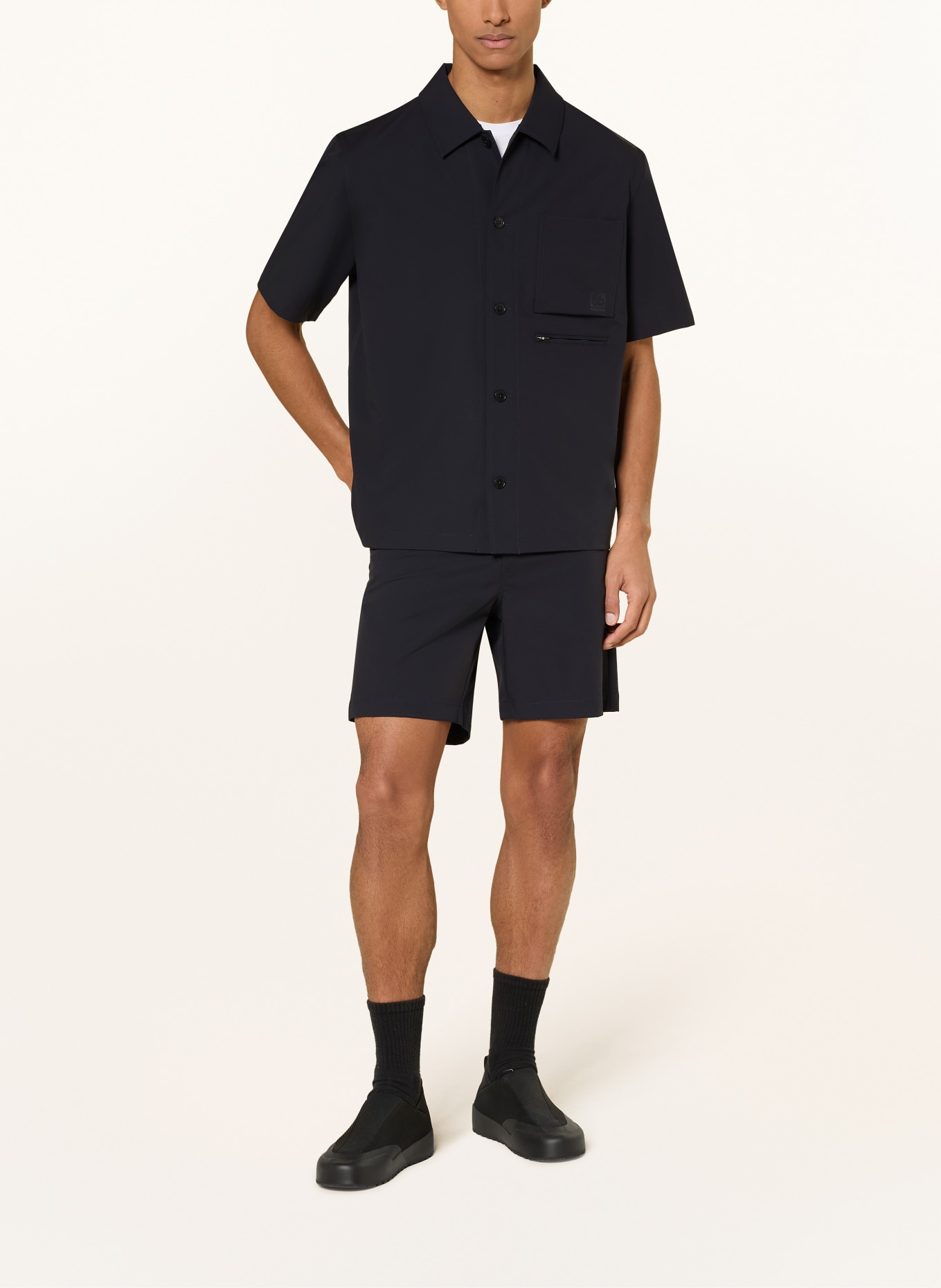 66°NORTH Outdoor-overhemd NES: ZWART