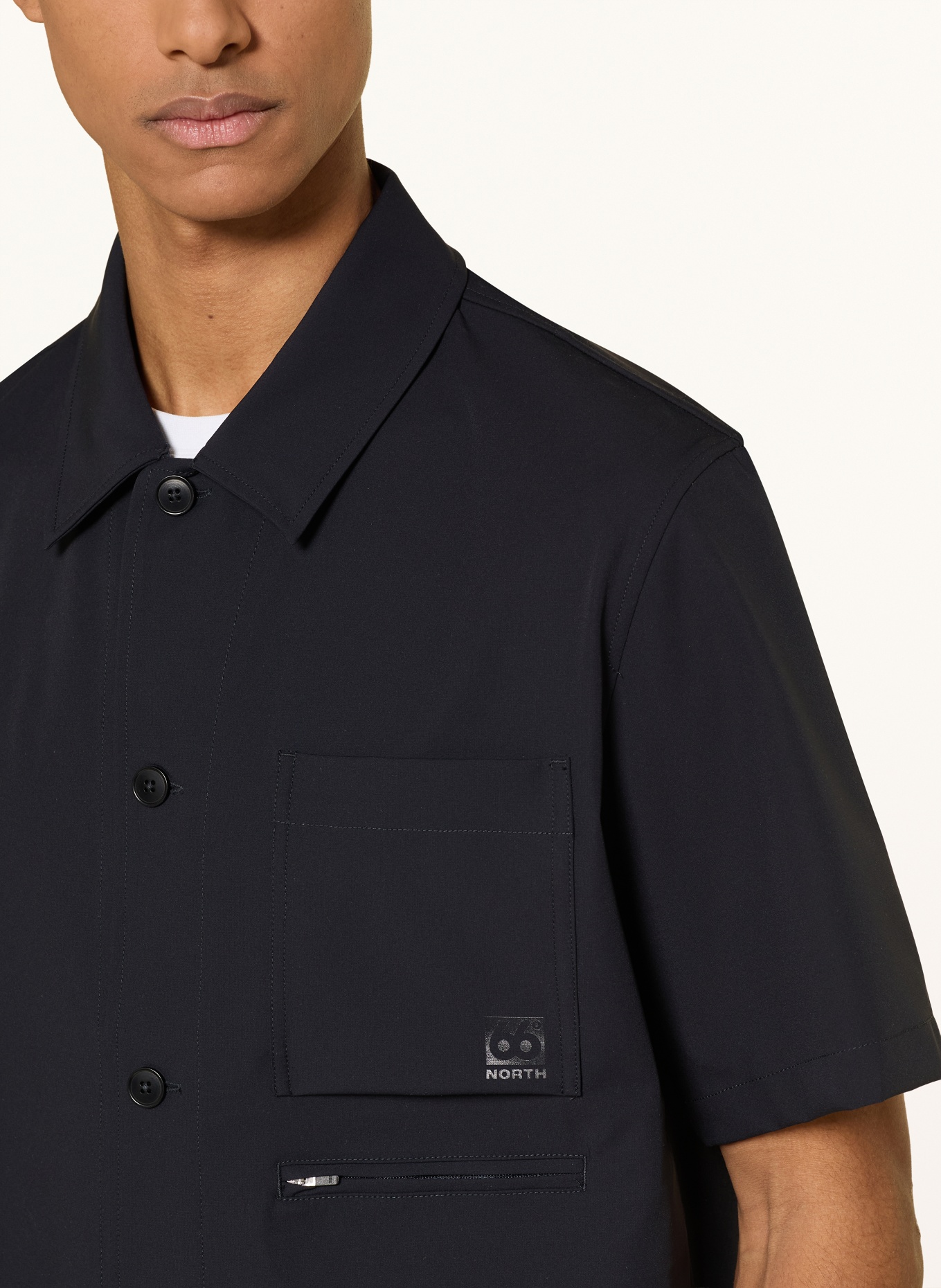 66°NORTH Outdoor-overhemd NES: ZWART