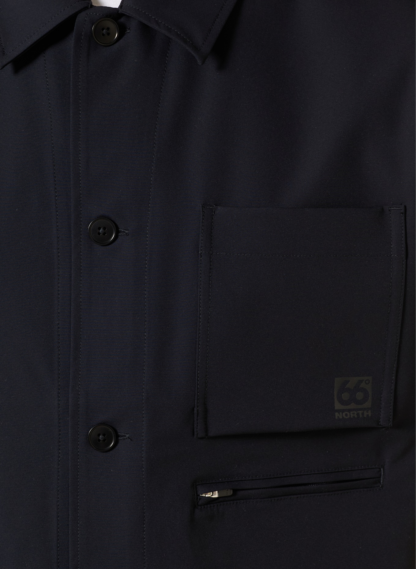 66°NORTH Outdoor-overhemd NES: ZWART
