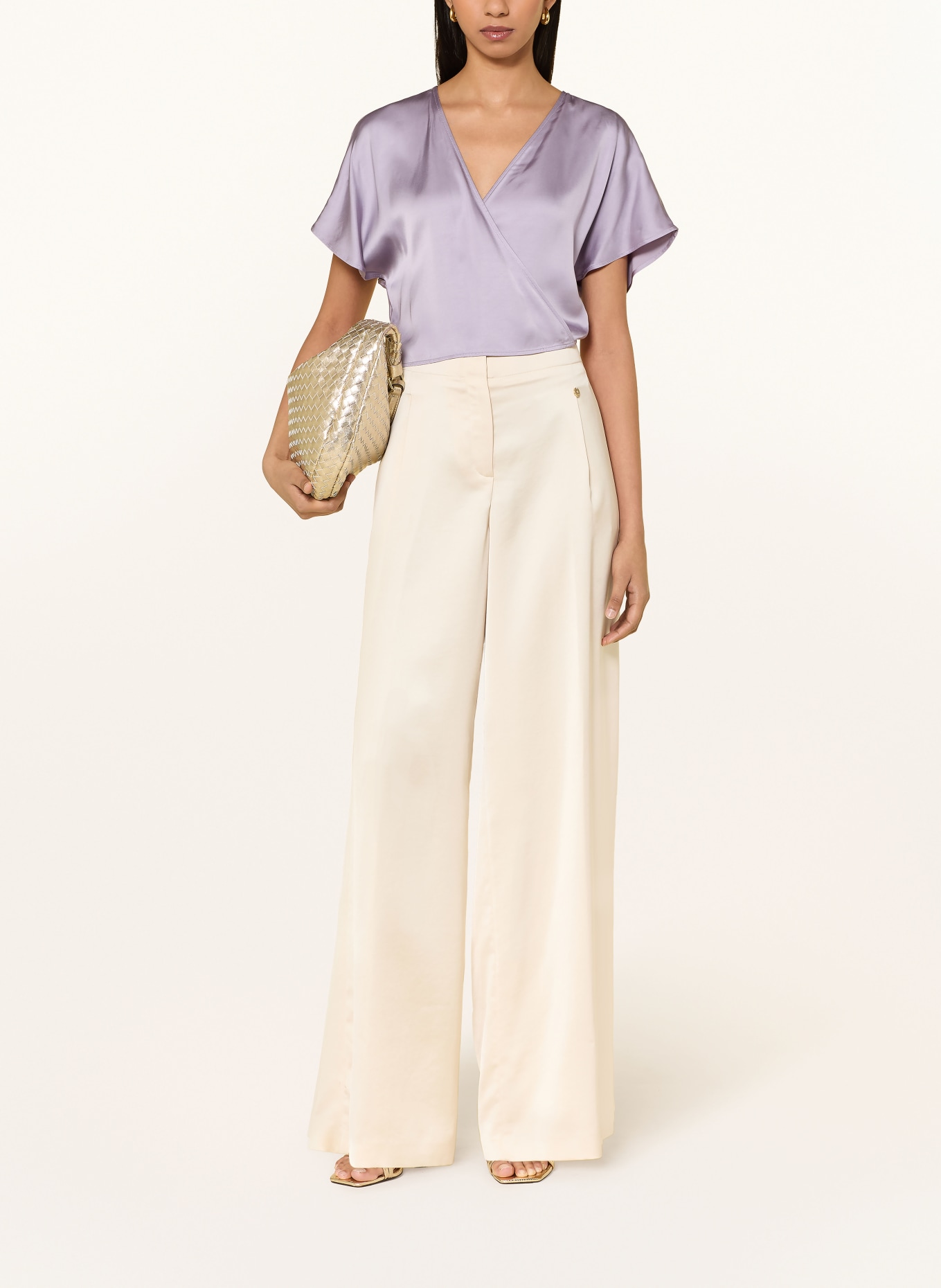 LIU JO Satijnen bolero: LICHTPAARS