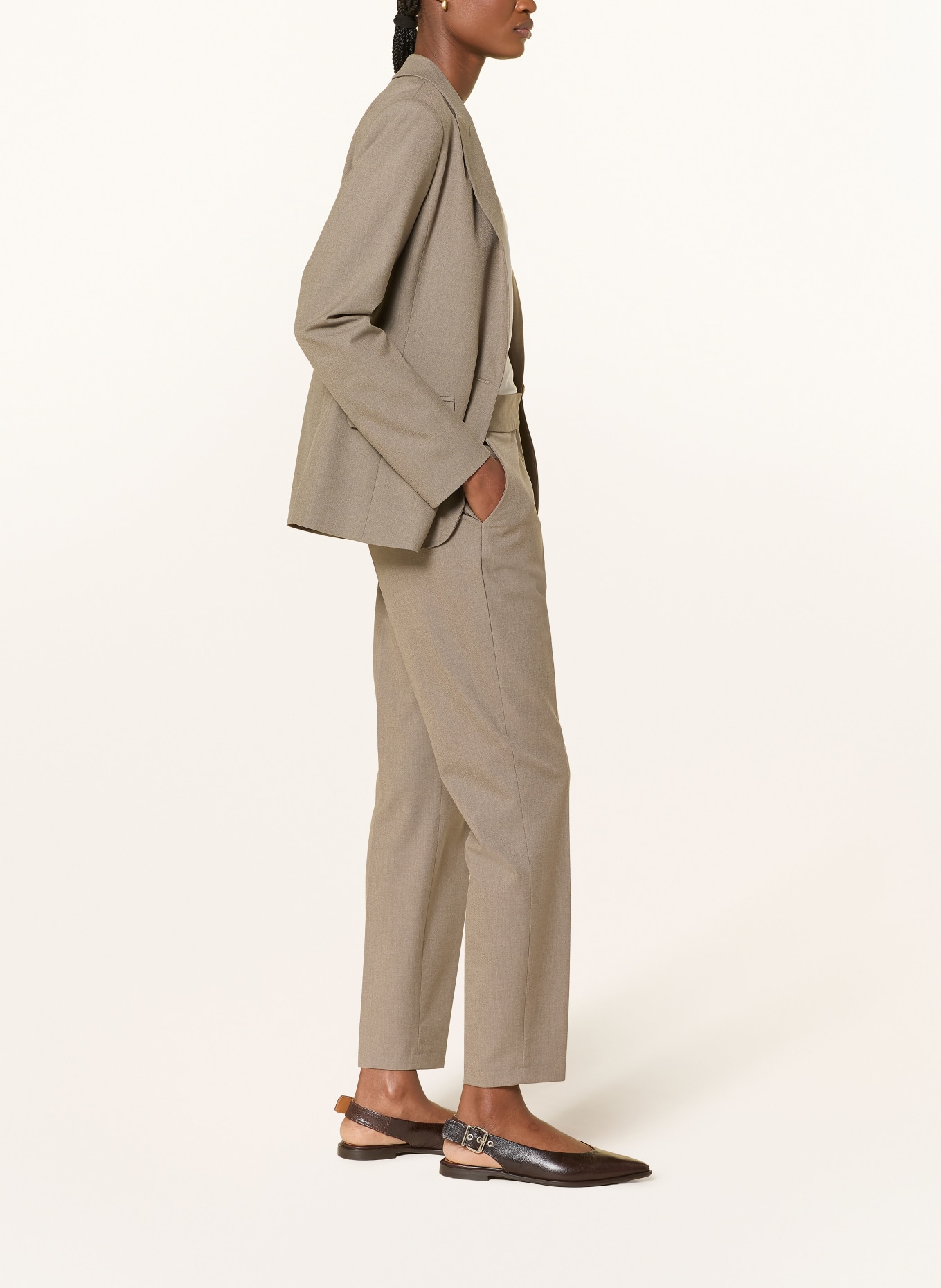 s.Oliver BLACK LABEL Hose: TAUPE