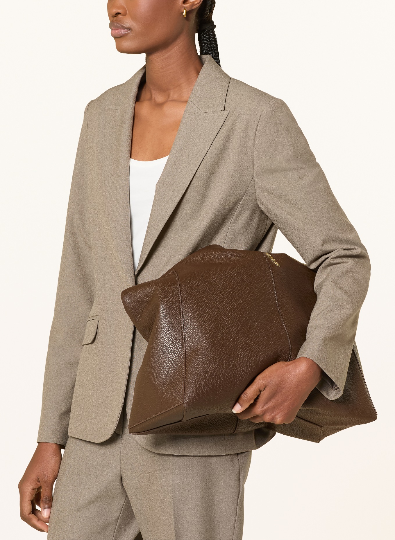 s.Oliver BLACK LABEL Blazer: TAUPE