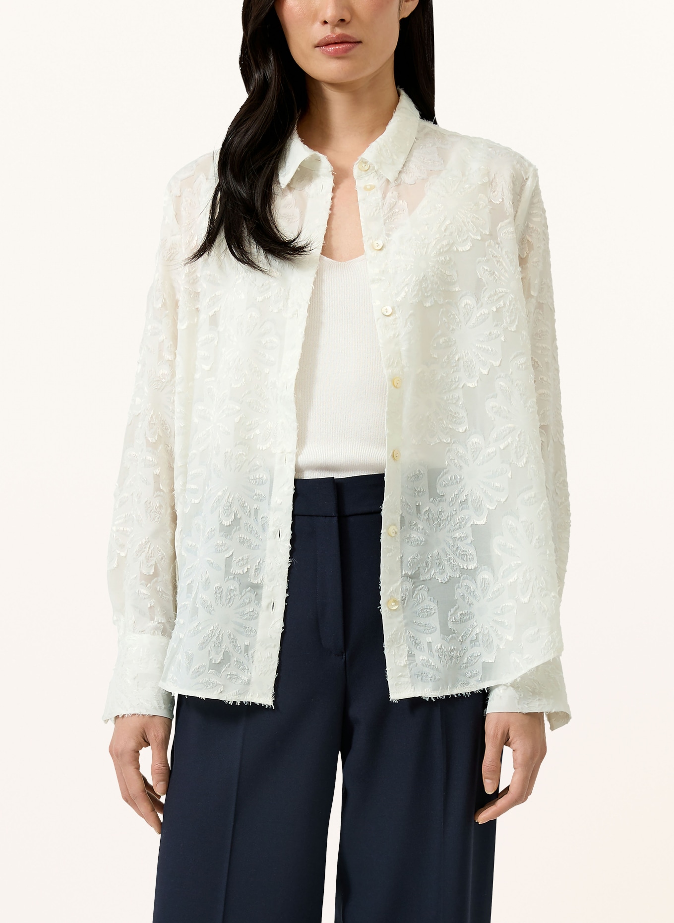 s.Oliver BLACK LABEL overhemdblouse: WIT