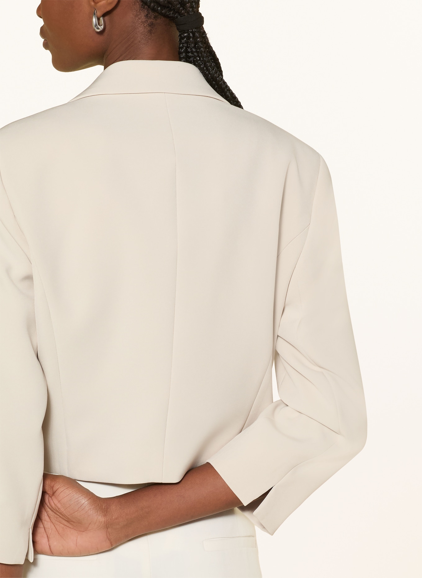 s.Oliver BLACK LABEL Marynarka z rękawami 3/4: JASNOBRĄZOWY