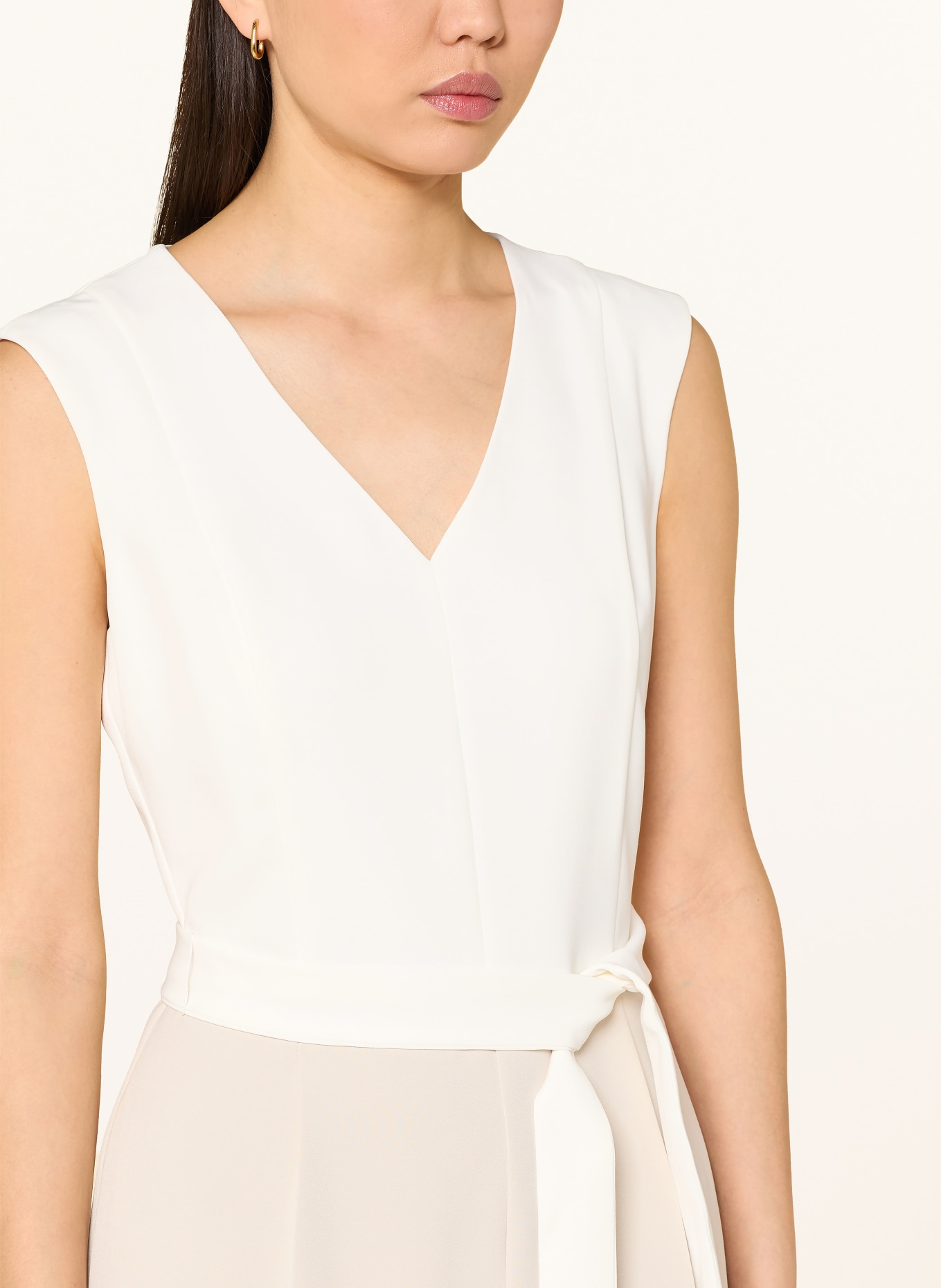 s.Oliver BLACK LABEL combinaison: CRÈME / MARRON CLAIR